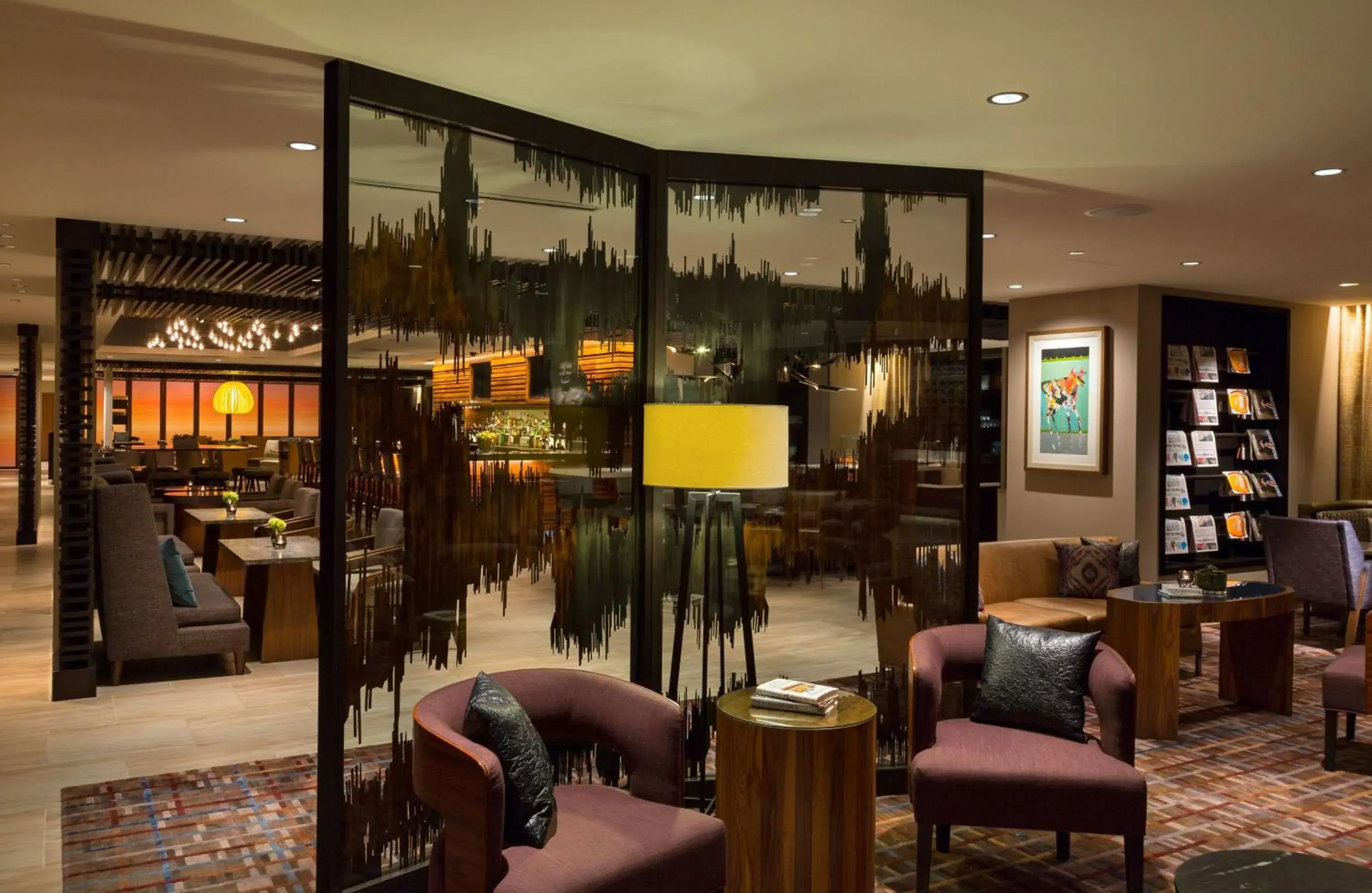 Lobby or reception in Hyatt Centric Chicago Magnificent Mile Lobby or reception in Hyatt Centric Chicago Magnificent Mile