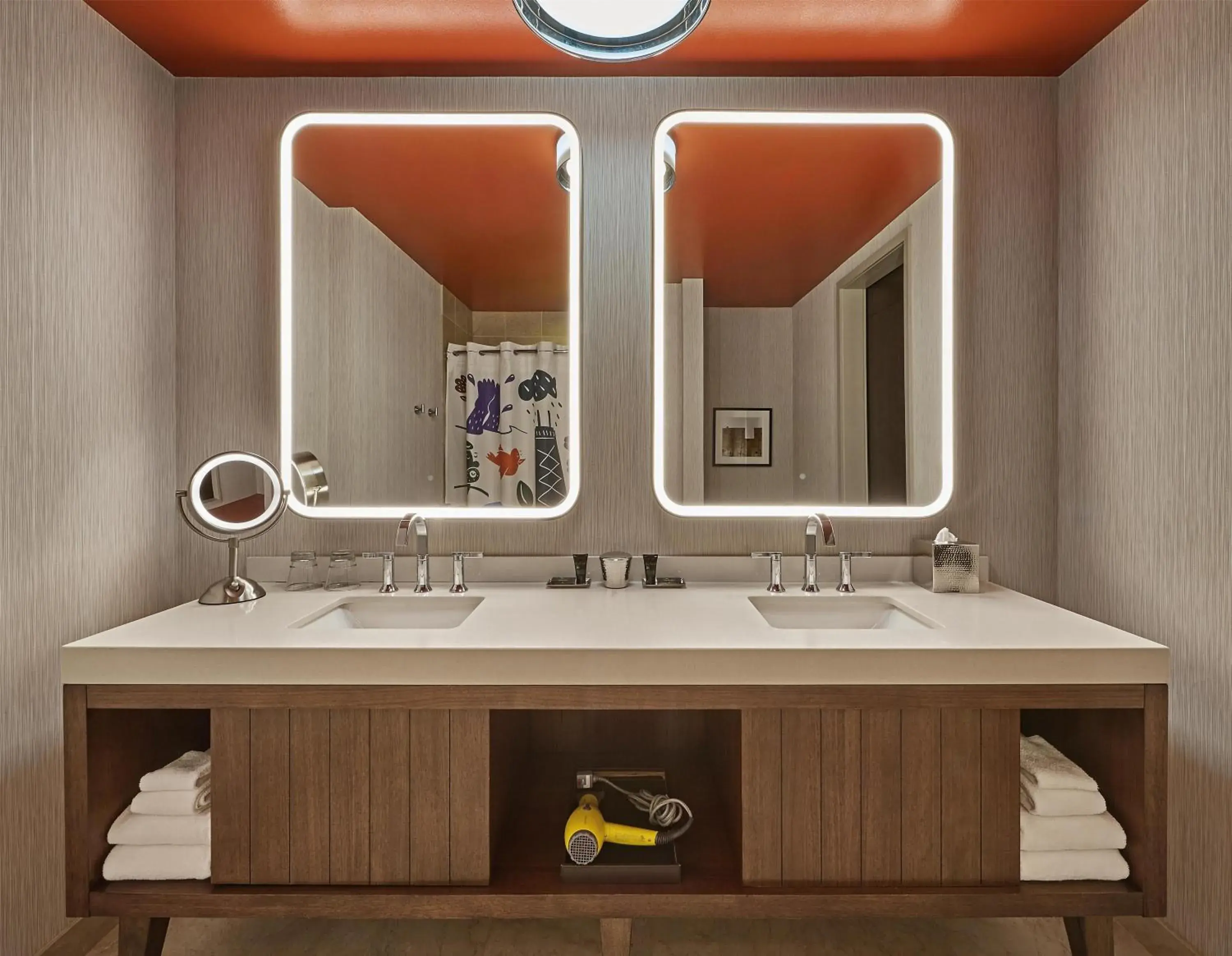 Bathroom in Hyatt Centric Chicago Magnificent Mile Bathroom in Hyatt Centric Chicago Magnificent Mile