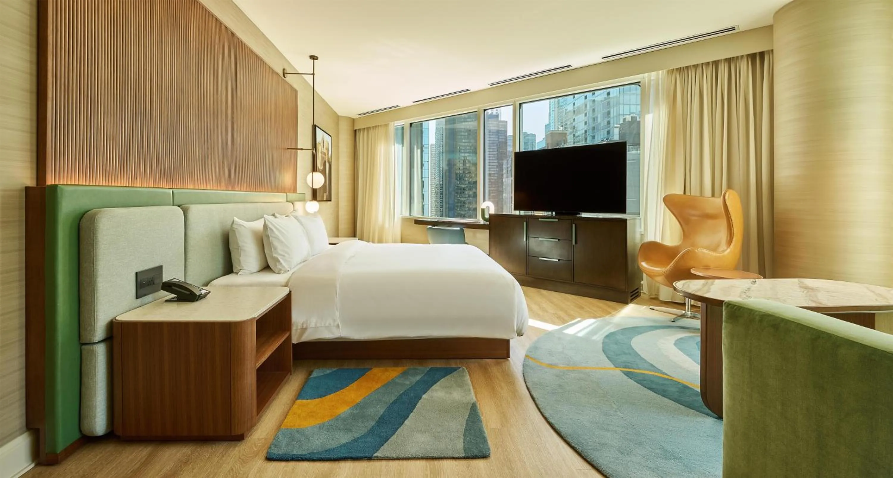 Bedroom, Bed in Hyatt Centric Chicago Magnificent Mile