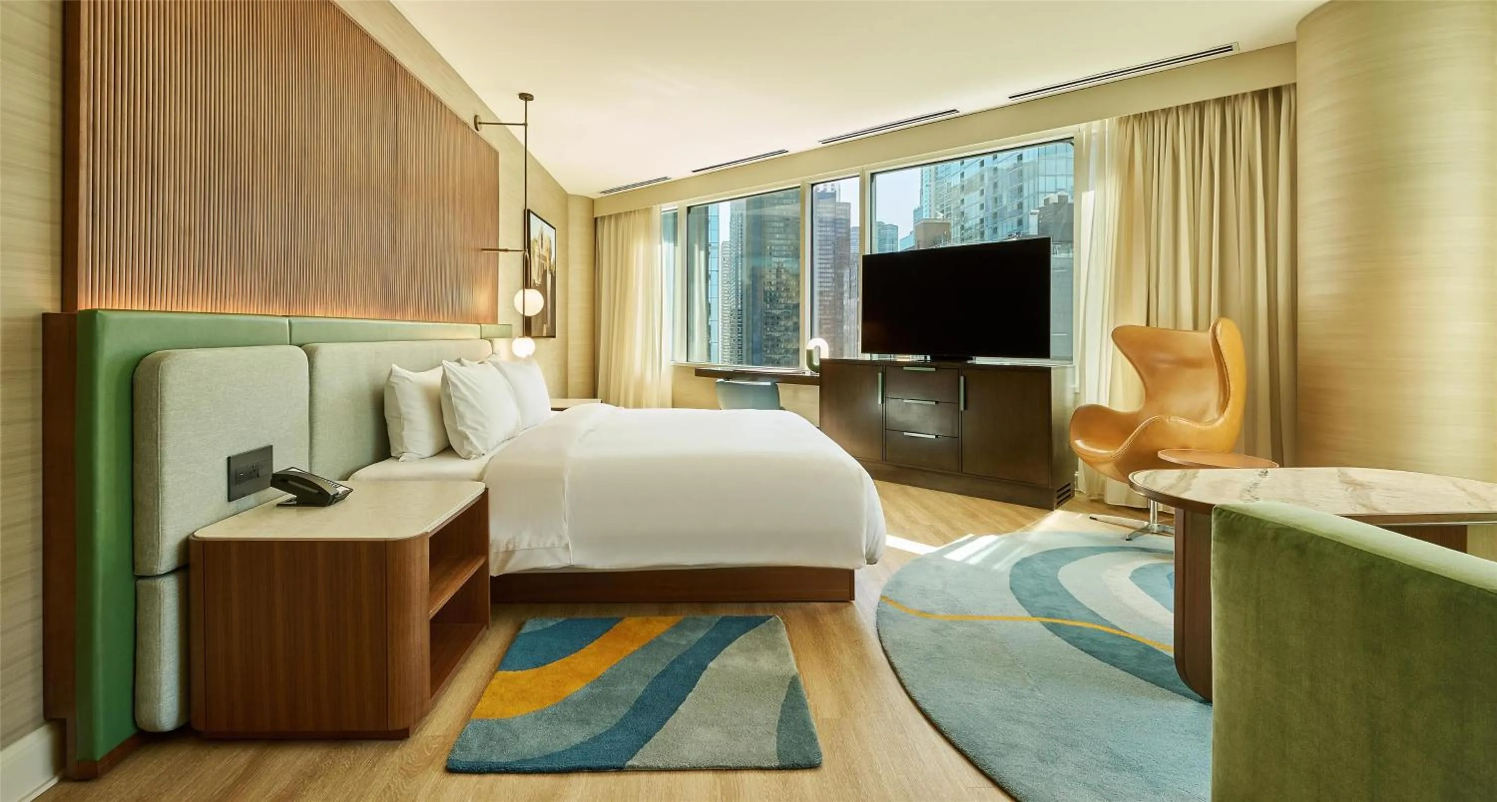Bedroom, Bed in Hyatt Centric Chicago Magnificent Mile