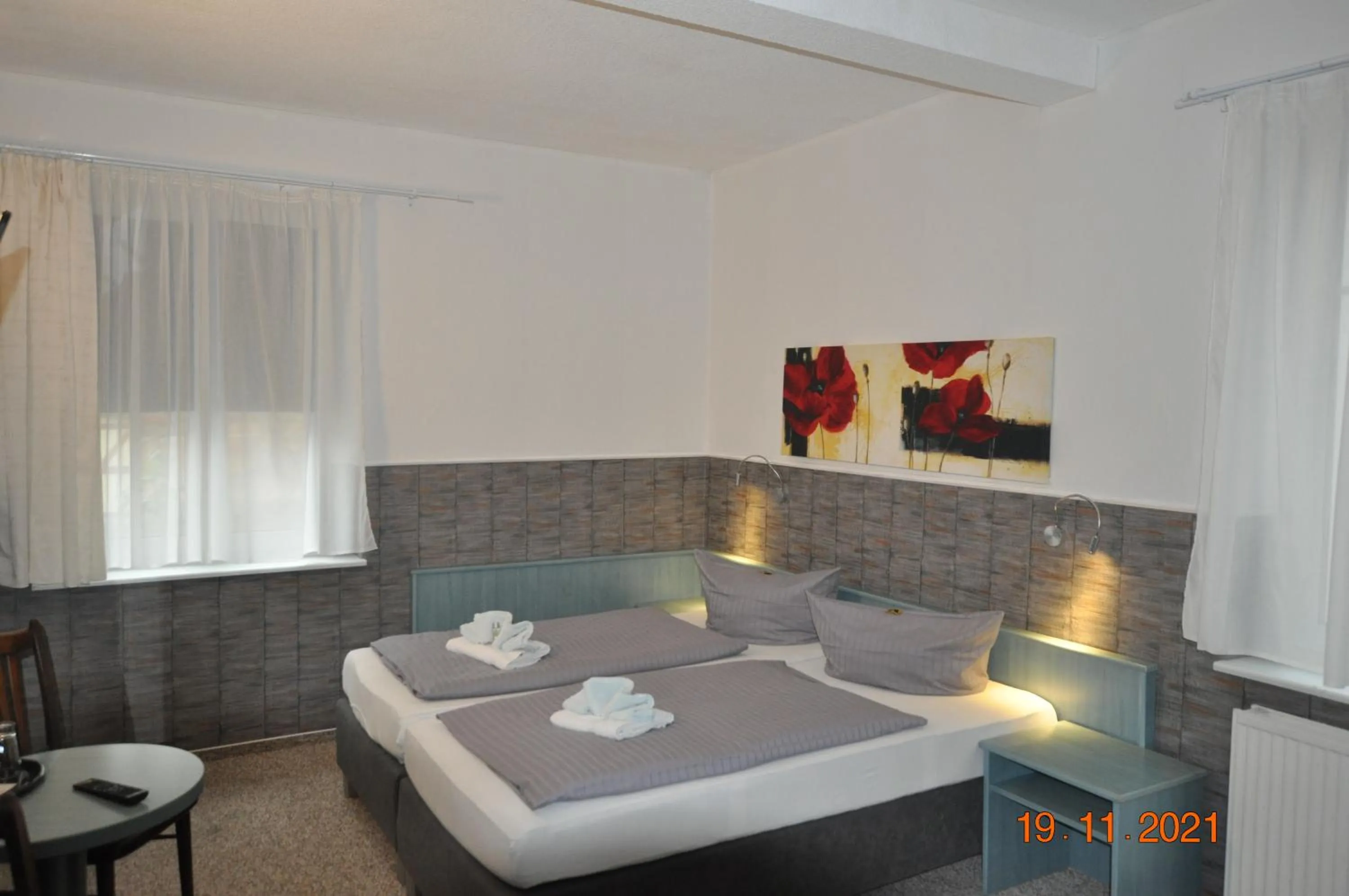 Bed in Parkhotel Schwedt