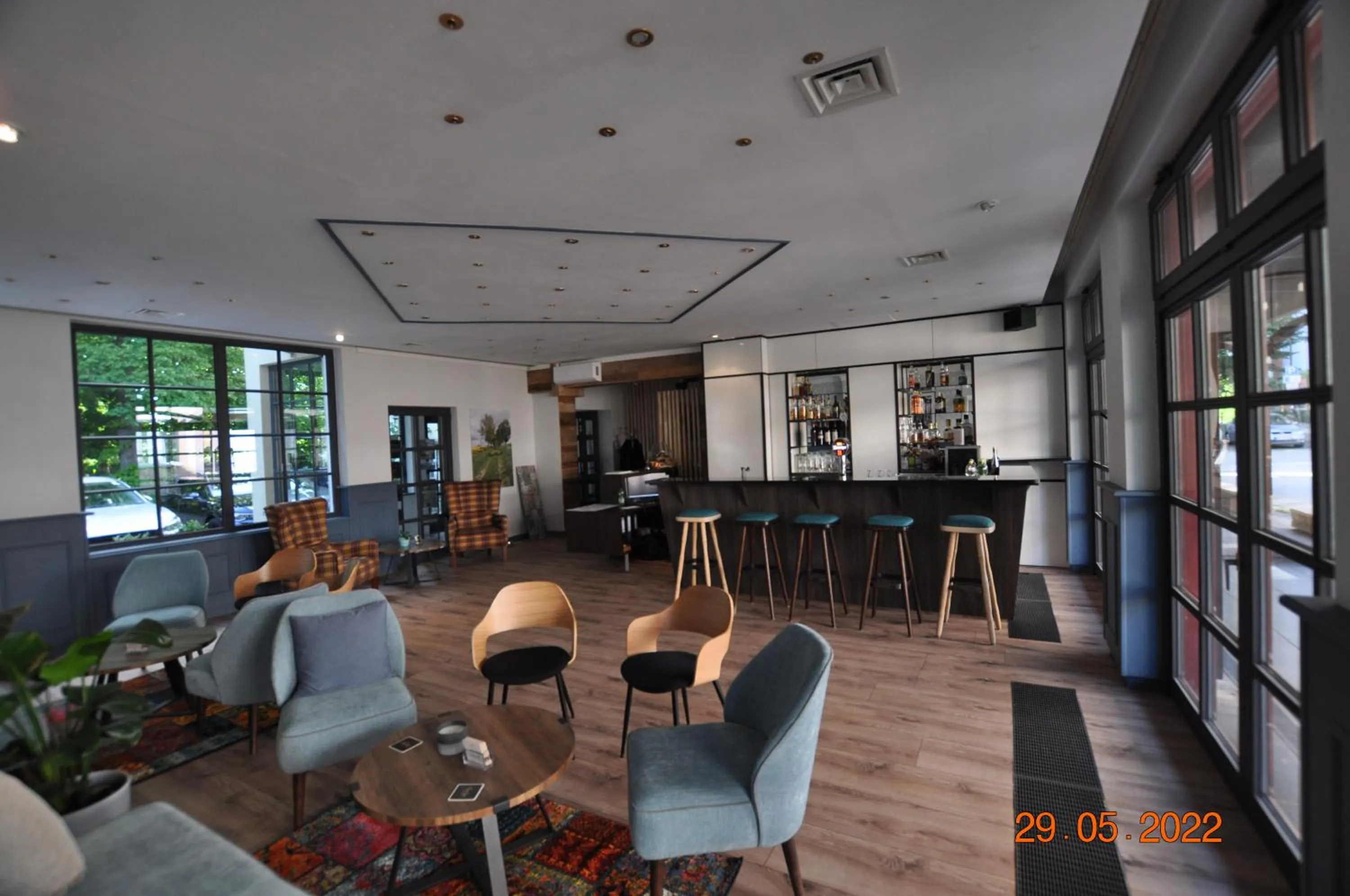 Lounge or bar in Parkhotel Schwedt