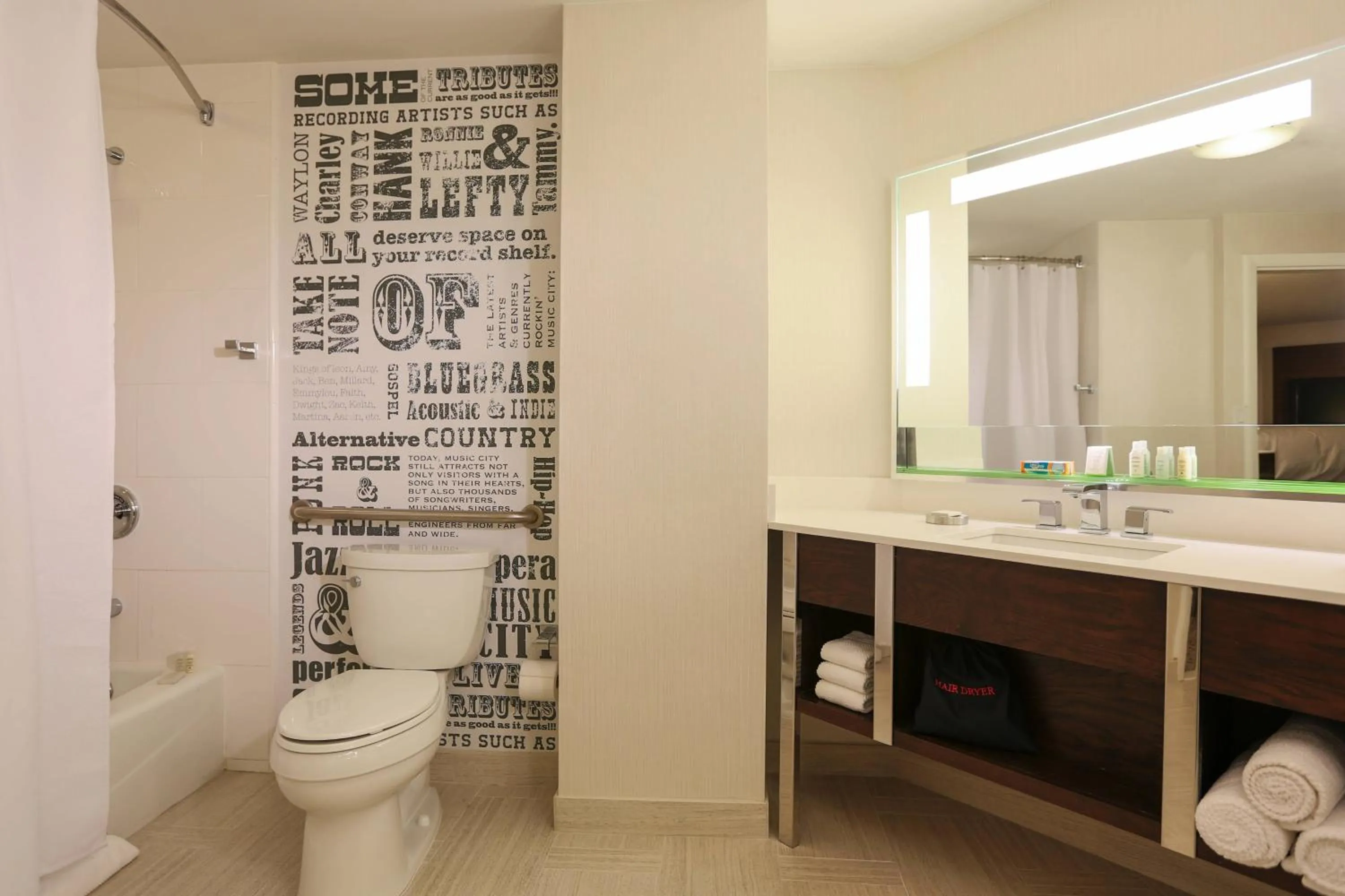 Bathroom in Renaissance Nashville Hotel