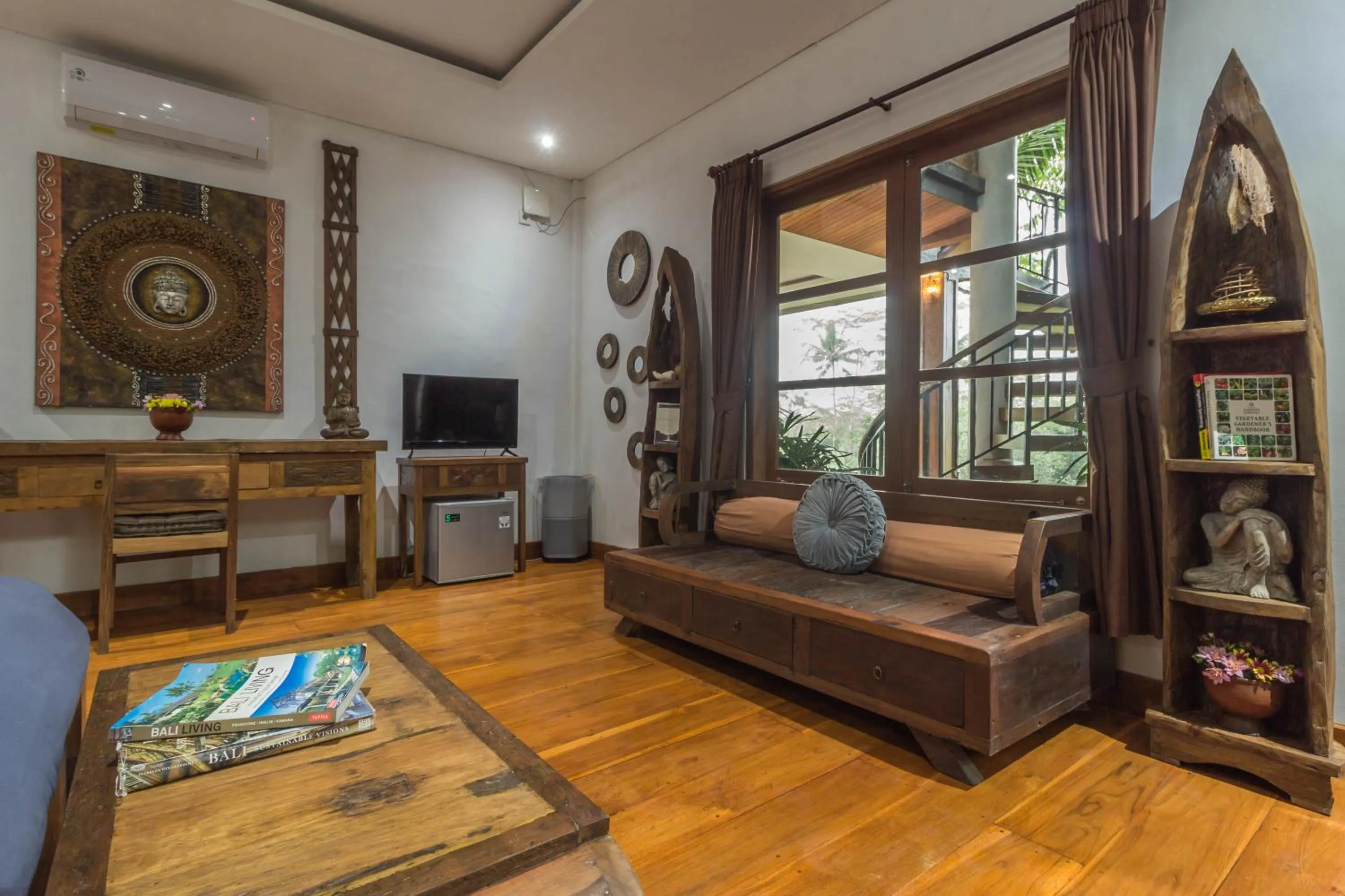 Seating area in Masakali Retreat