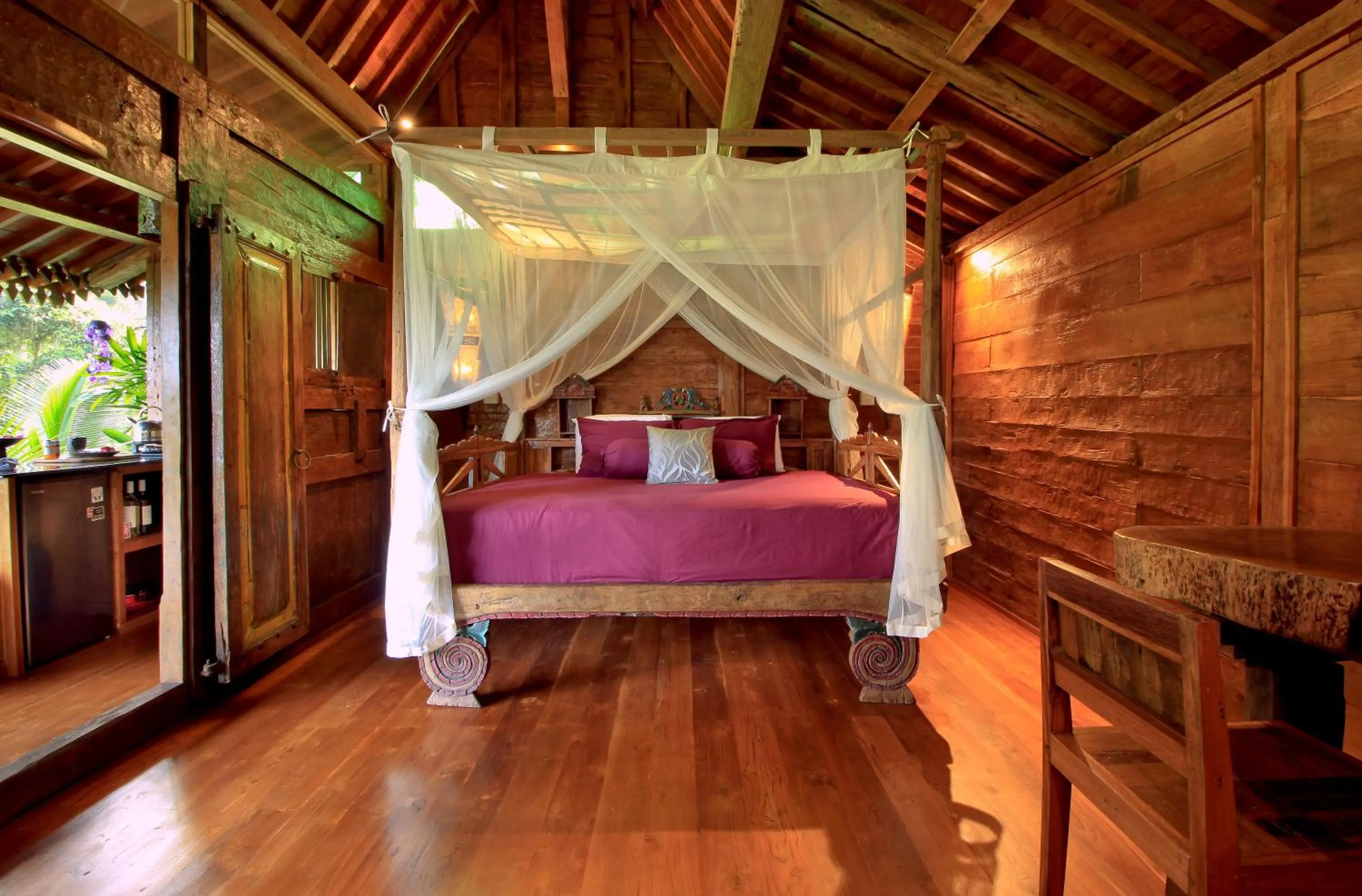 Bed in Masakali Retreat