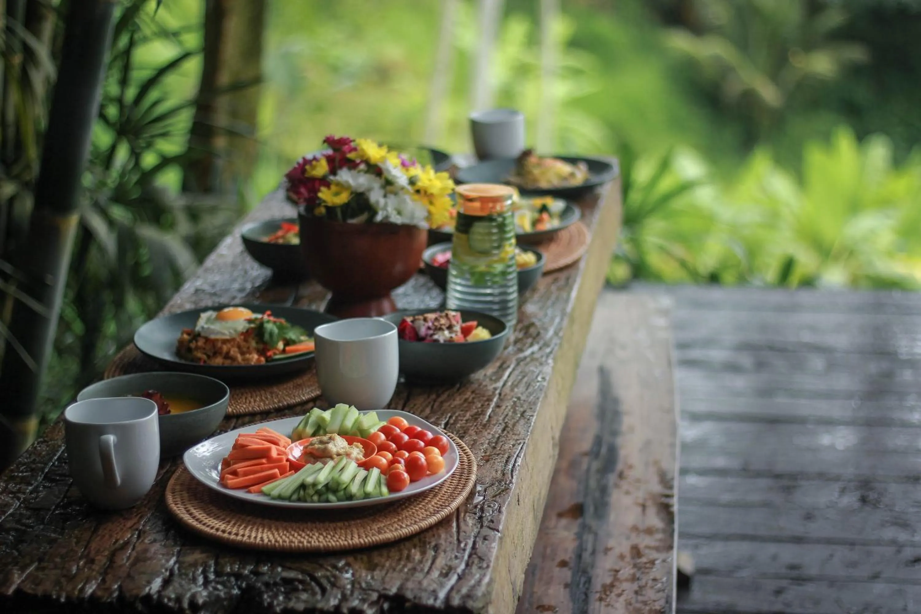 Dining area in Masakali Retreat