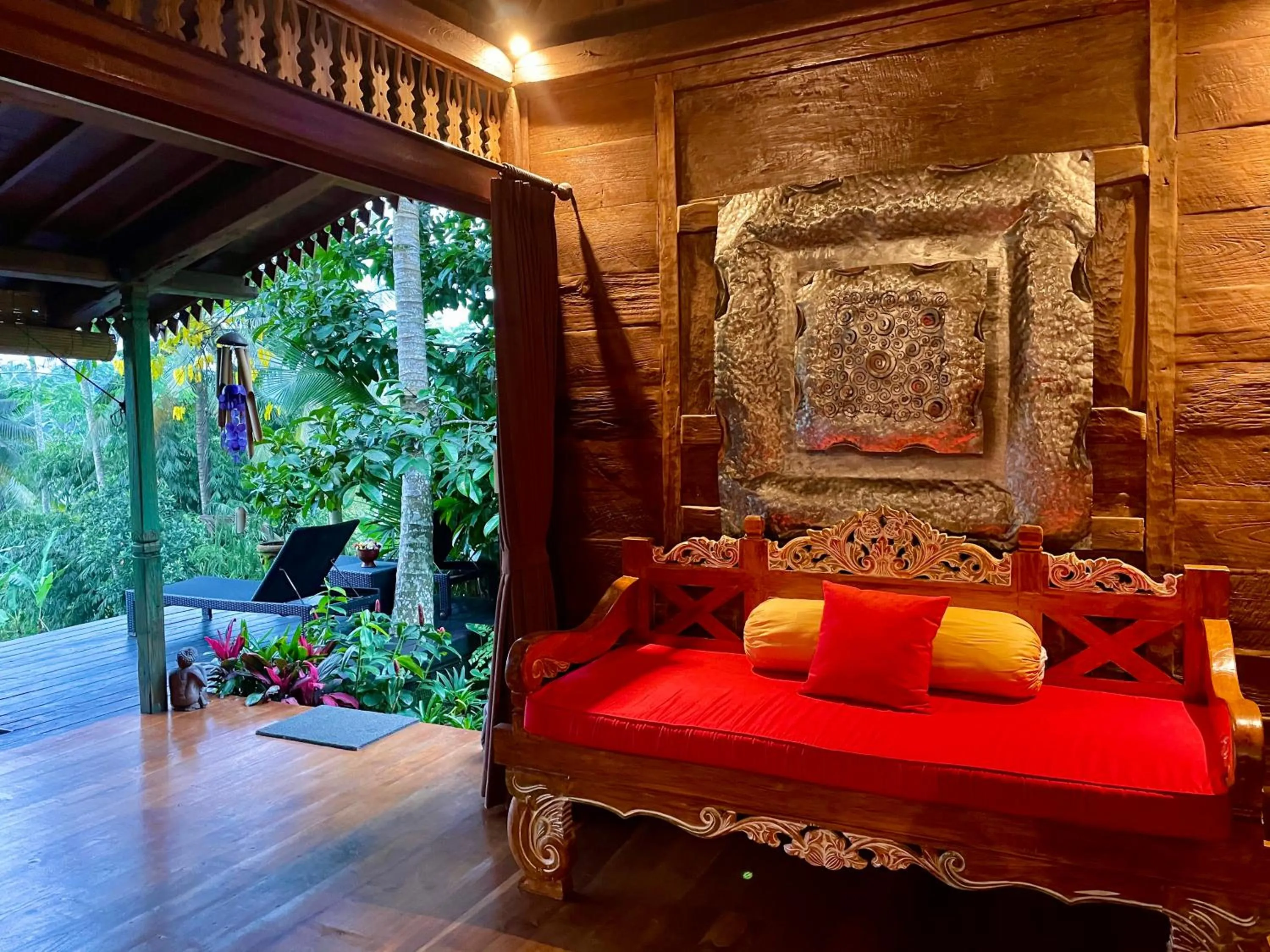 Living room in Masakali Retreat