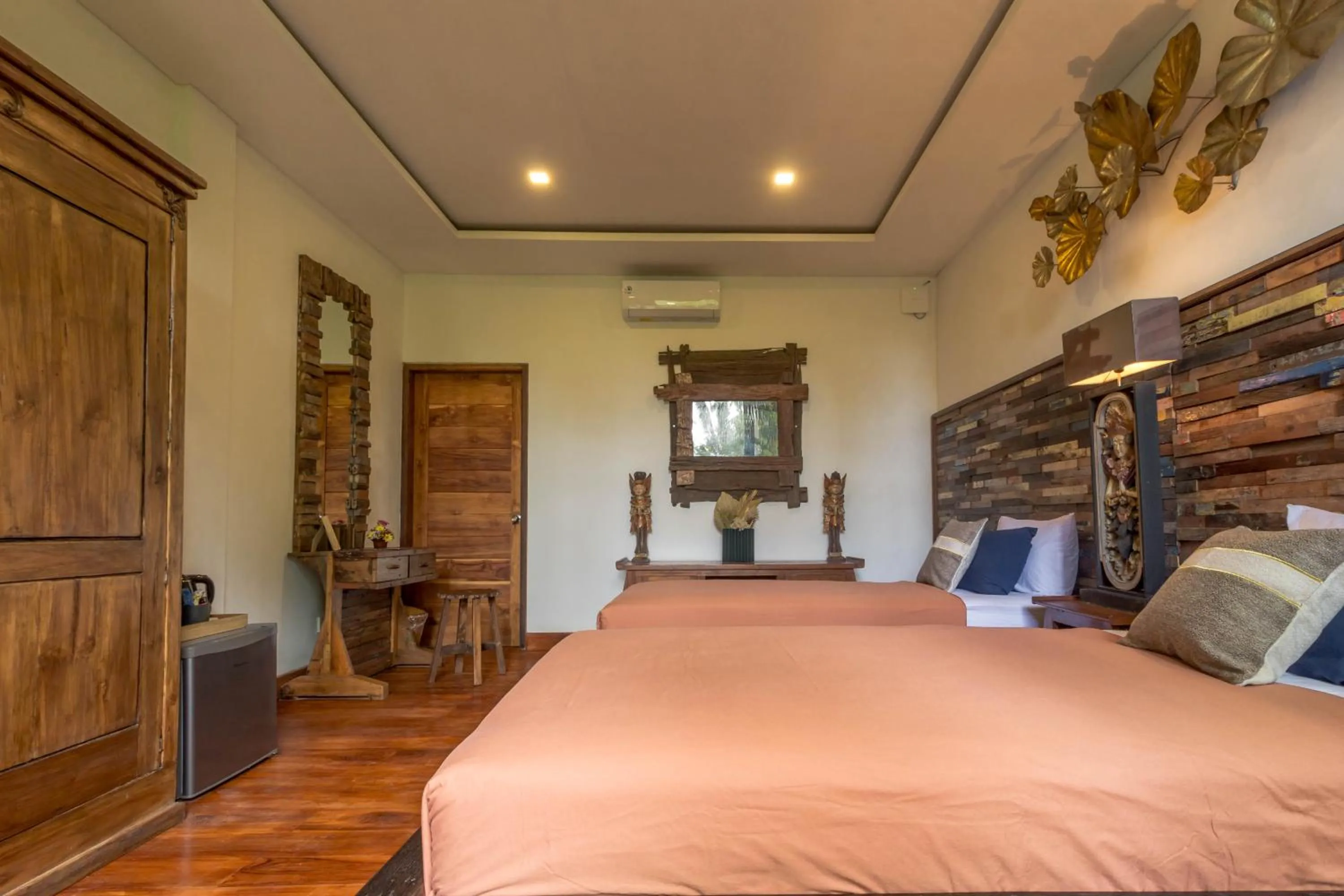 Bed in Masakali Retreat