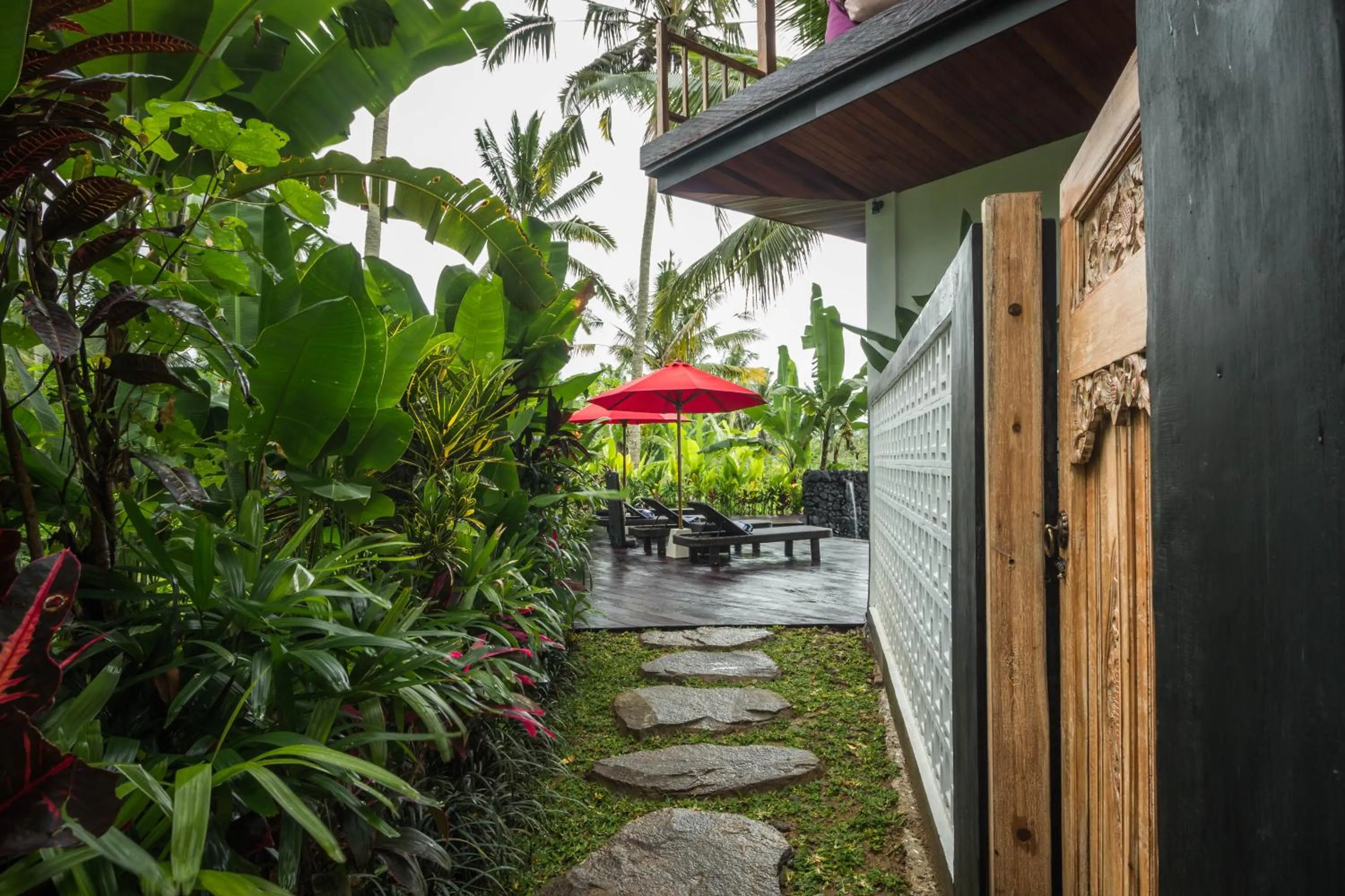Facade/entrance in Masakali Retreat