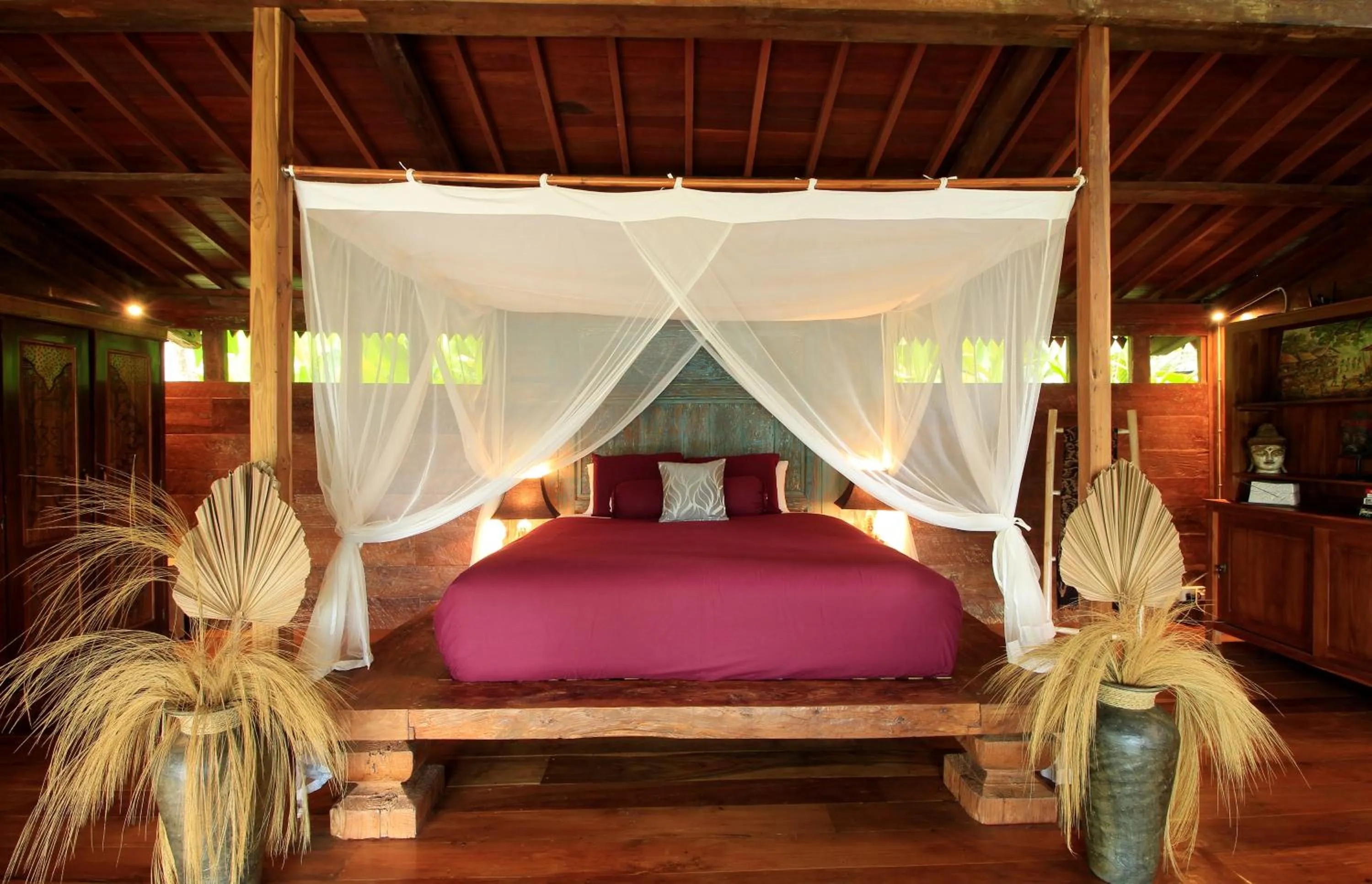 Bed in Masakali Retreat