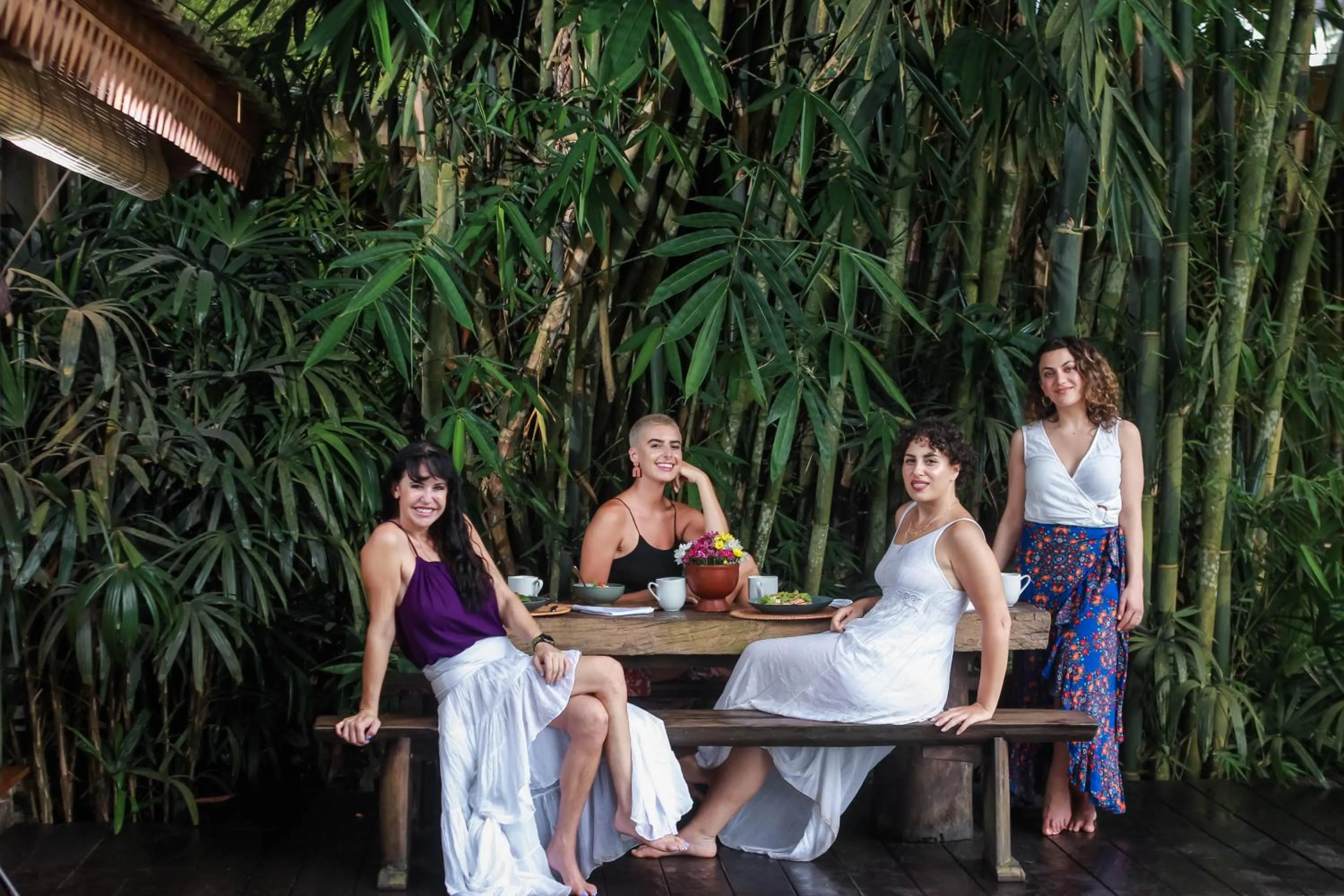 group of guests in Masakali Retreat