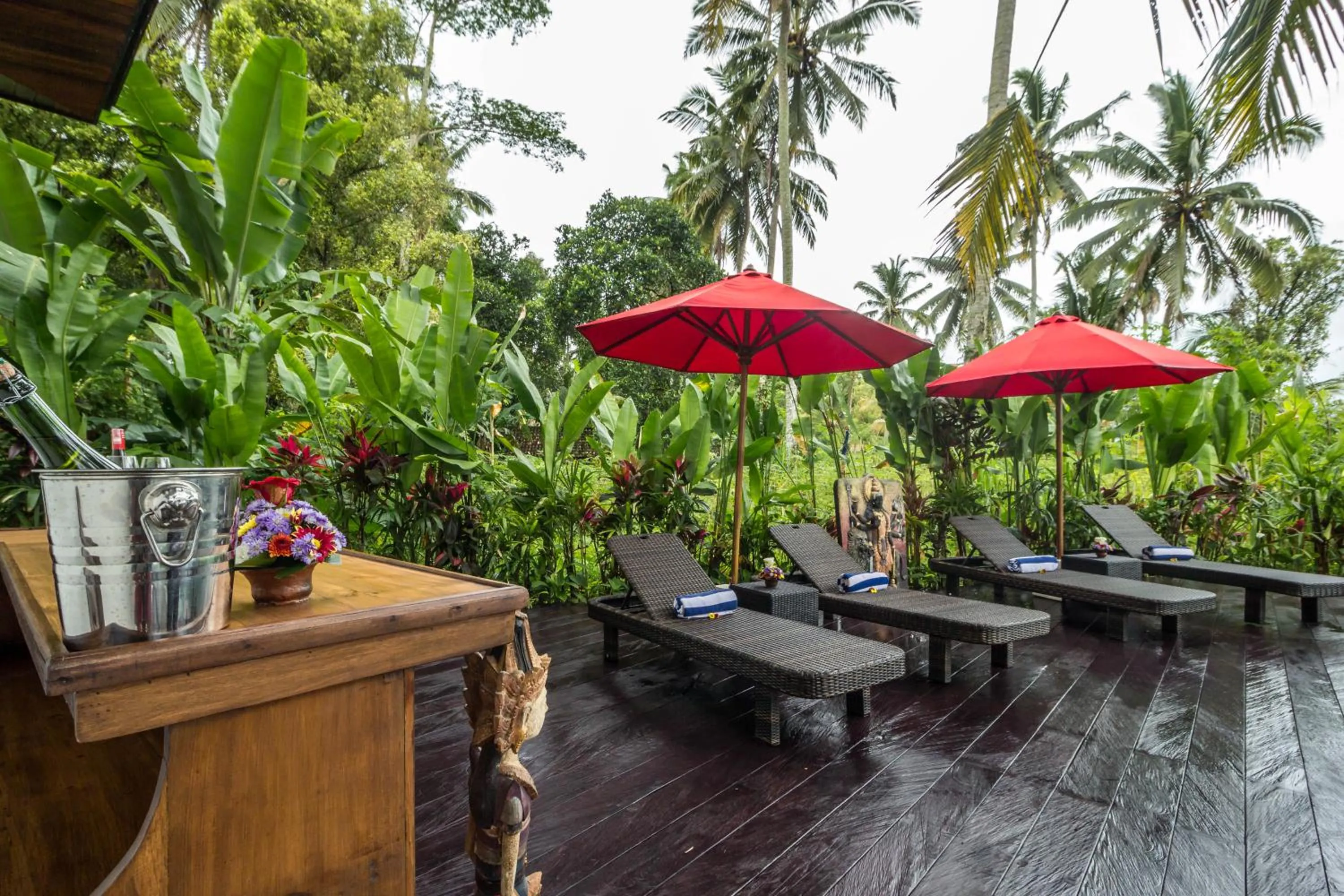 Patio in Masakali Retreat
