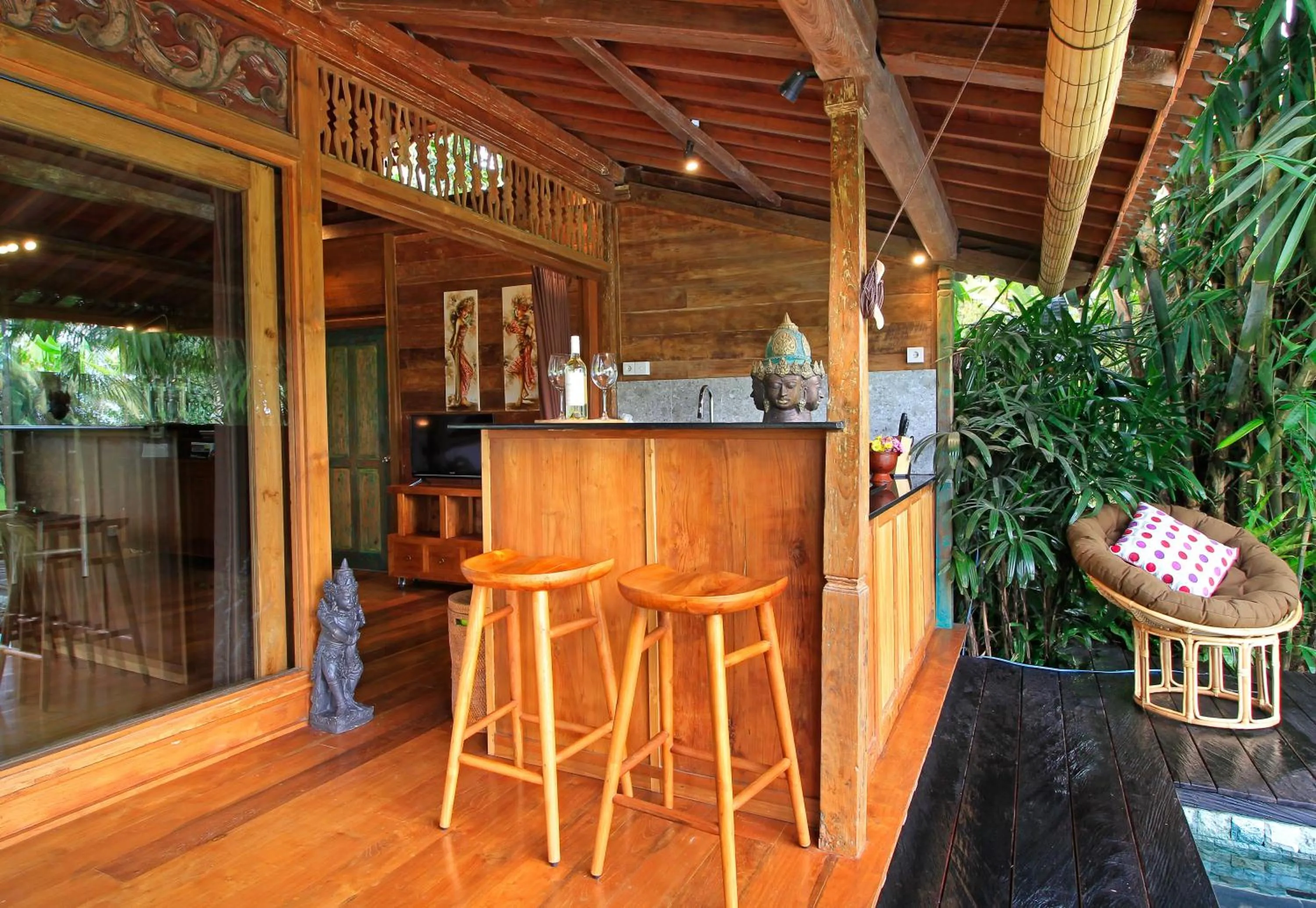 Patio in Masakali Retreat