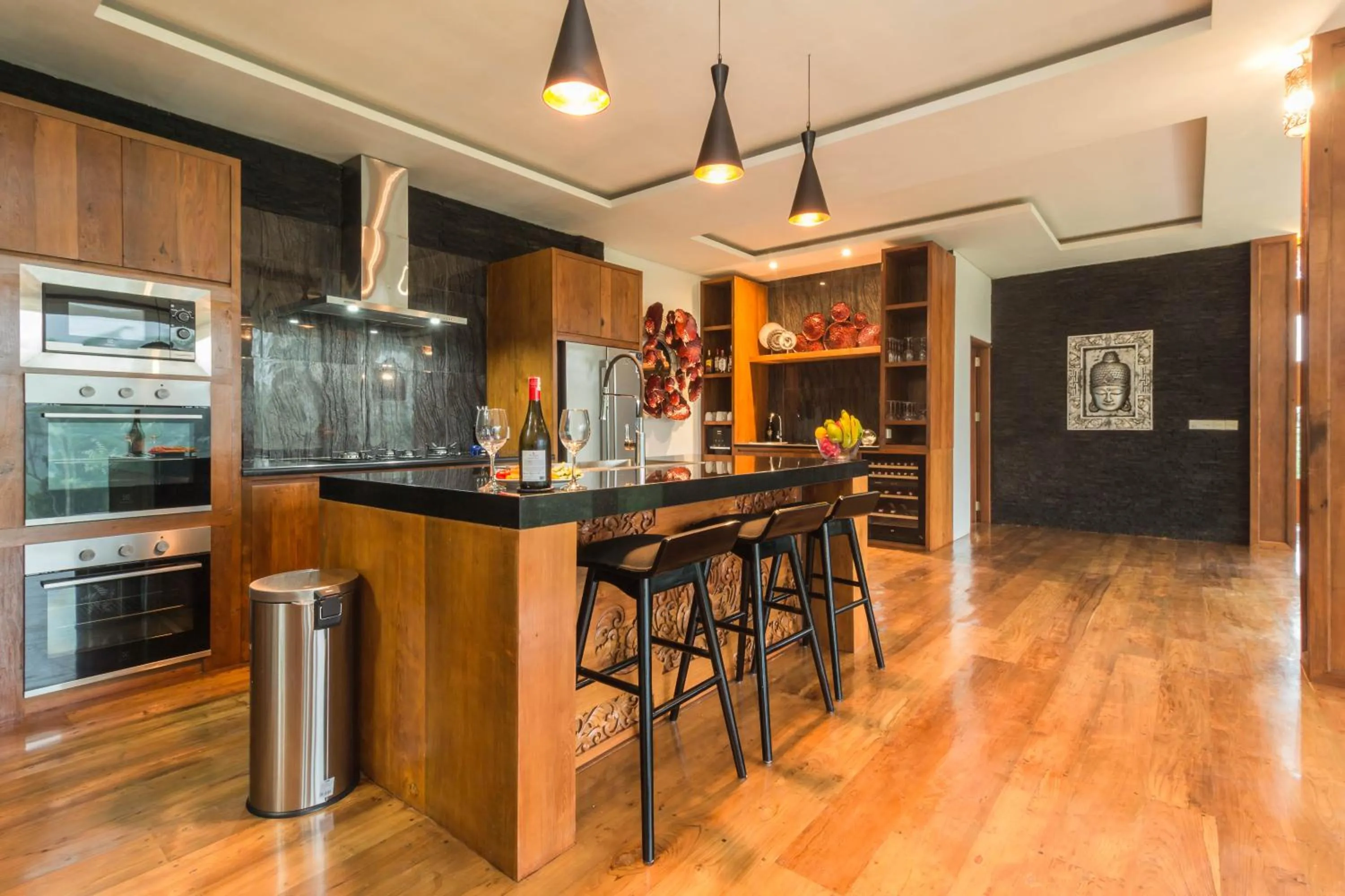 Kitchen or kitchenette in Masakali Retreat