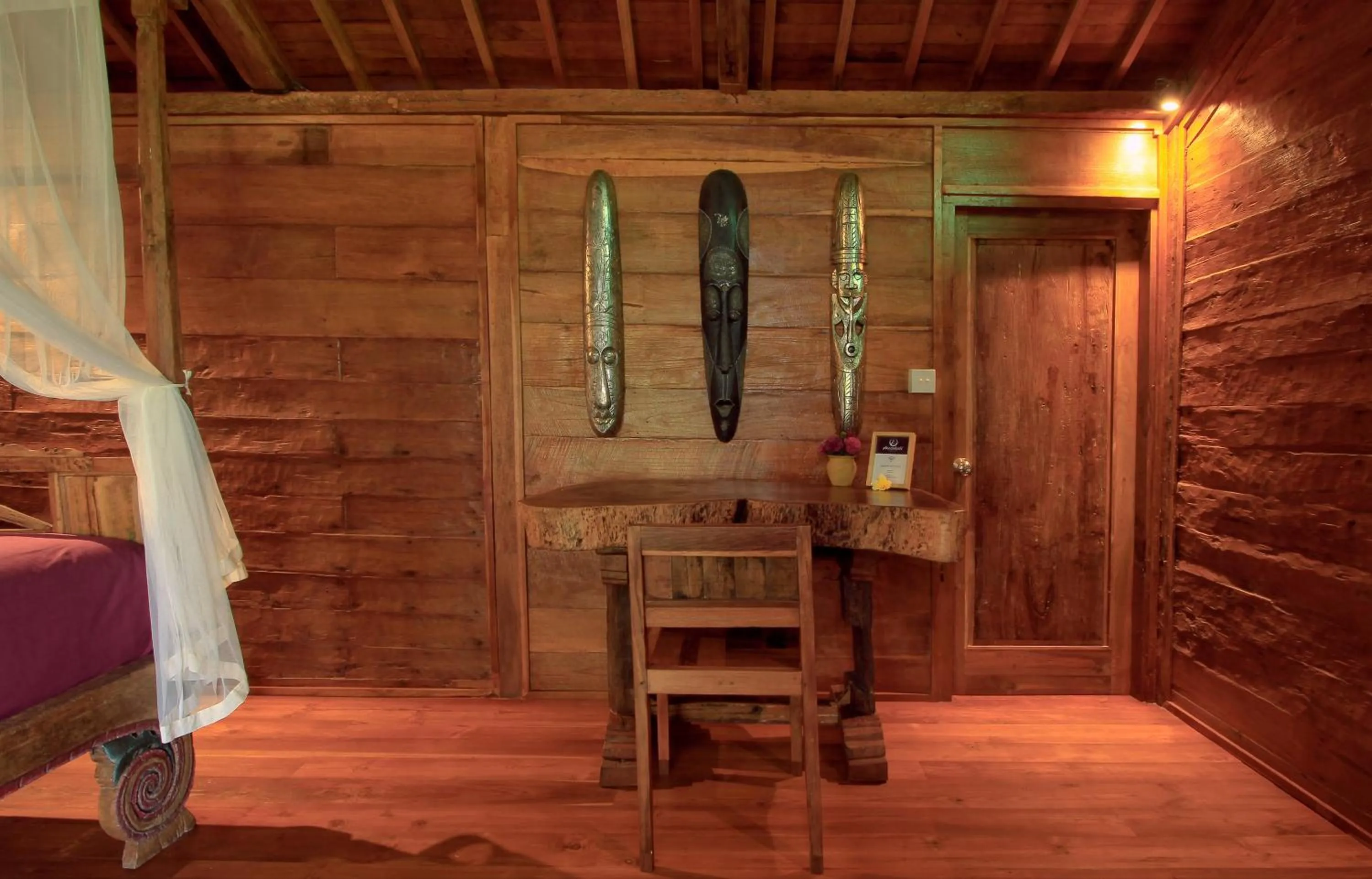 Seating area in Masakali Retreat