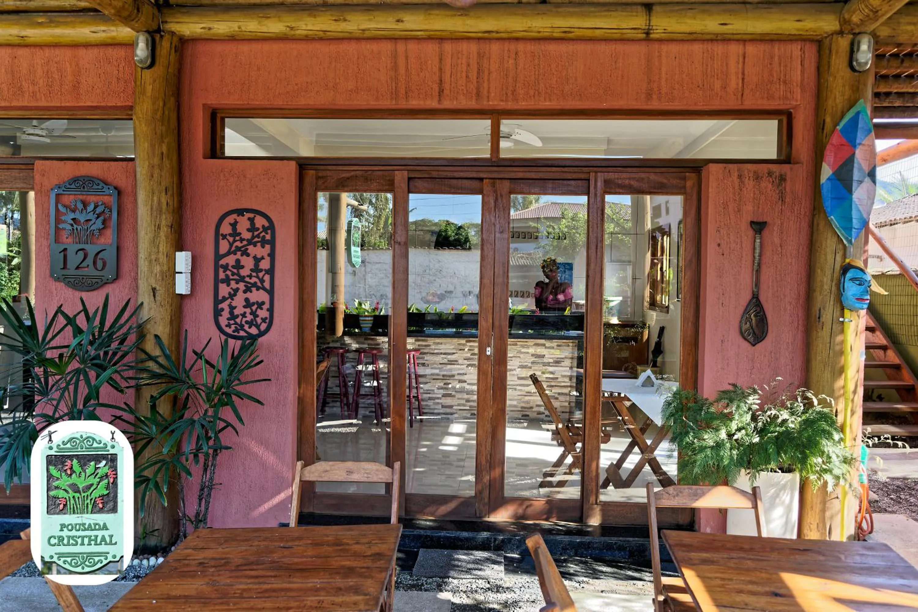 Property building in Pousada Cristhal Paraty