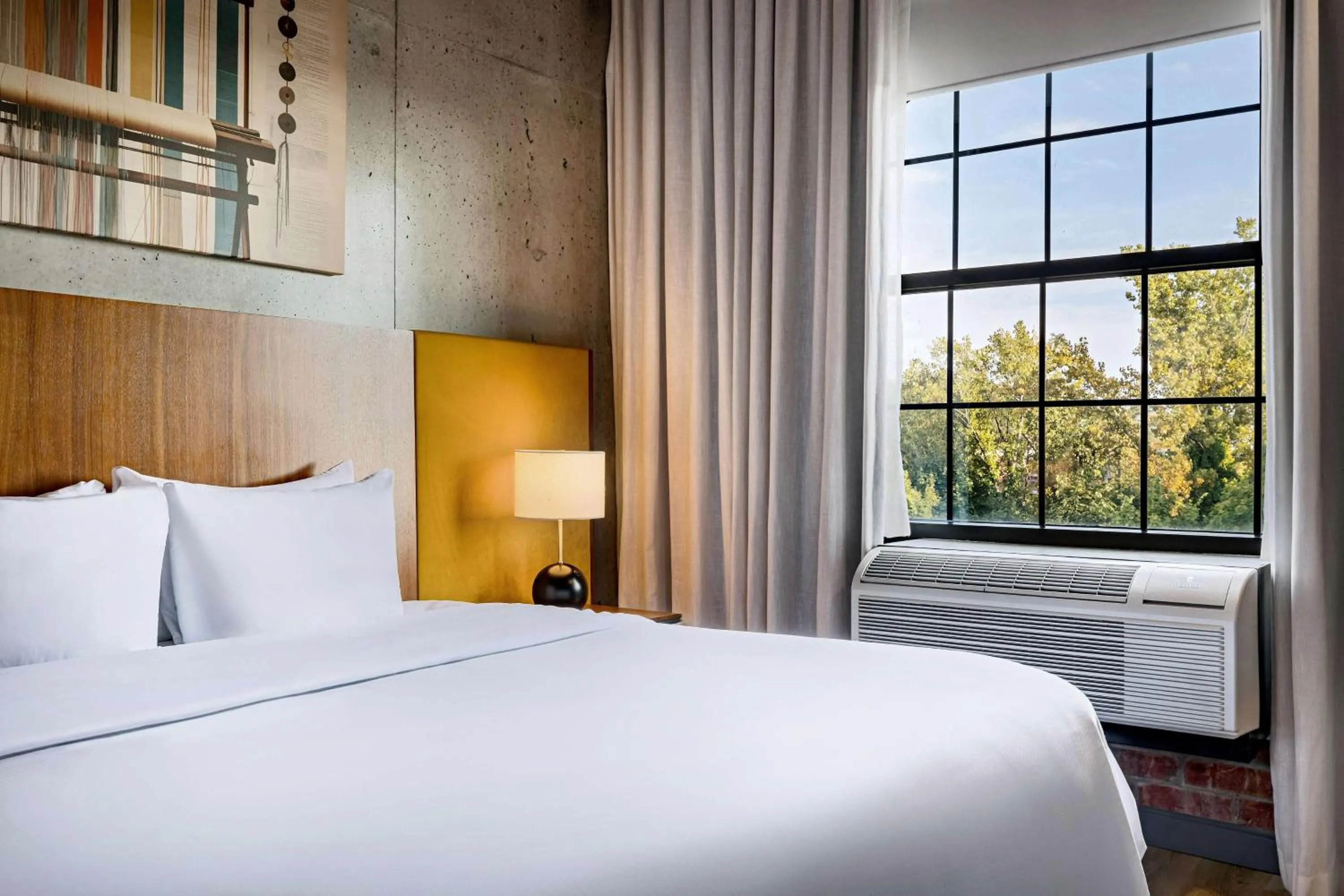 Photo of the whole room, Bed in The LOOM Hotel, Tapestry Collection by Hilton