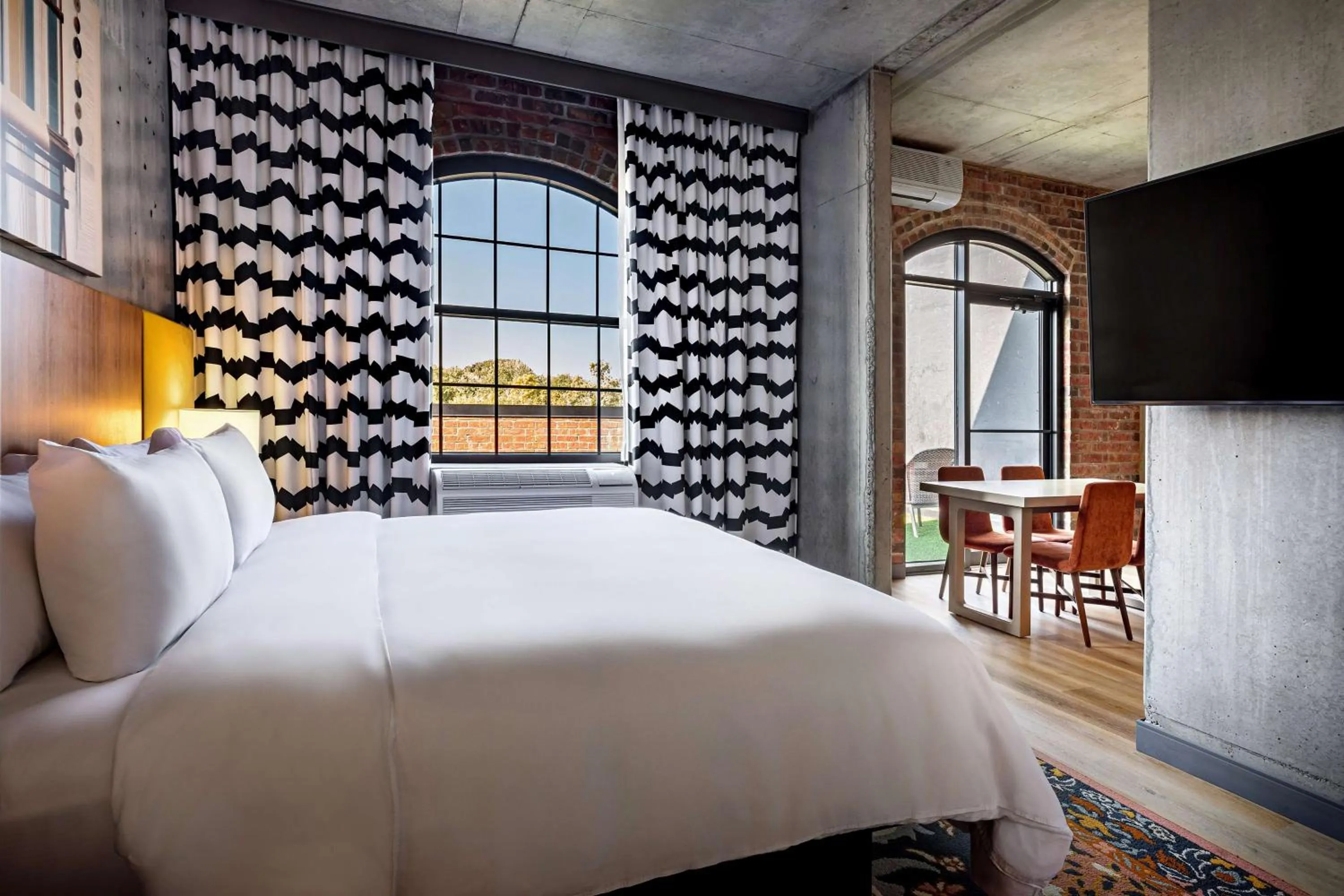 Bed in The LOOM Hotel, Tapestry Collection by Hilton