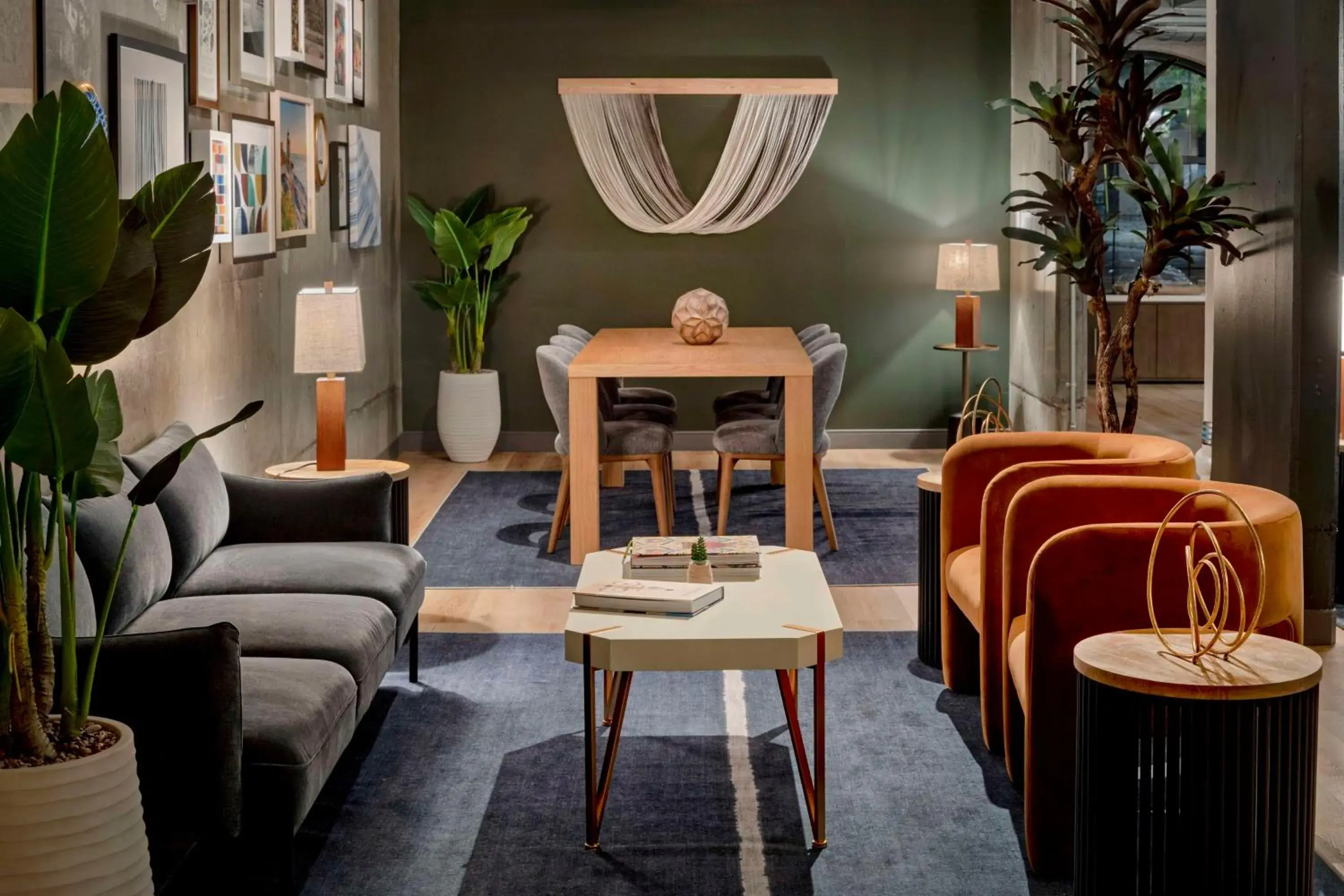 Lobby or reception in The LOOM Hotel, Tapestry Collection by Hilton Lobby or reception in The LOOM Hotel, Tapestry Collection by Hilton