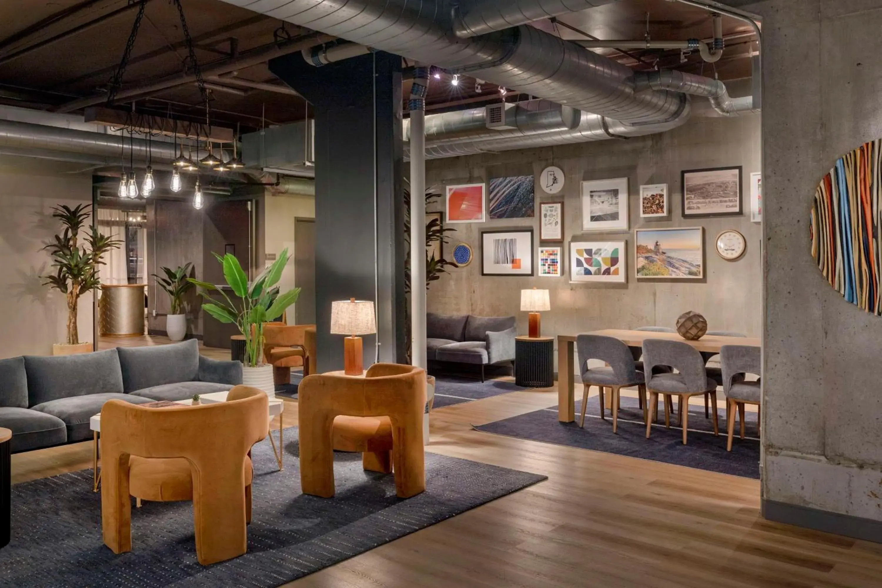 Lobby or reception in The LOOM Hotel, Tapestry Collection by Hilton Lobby or reception in The LOOM Hotel, Tapestry Collection by Hilton