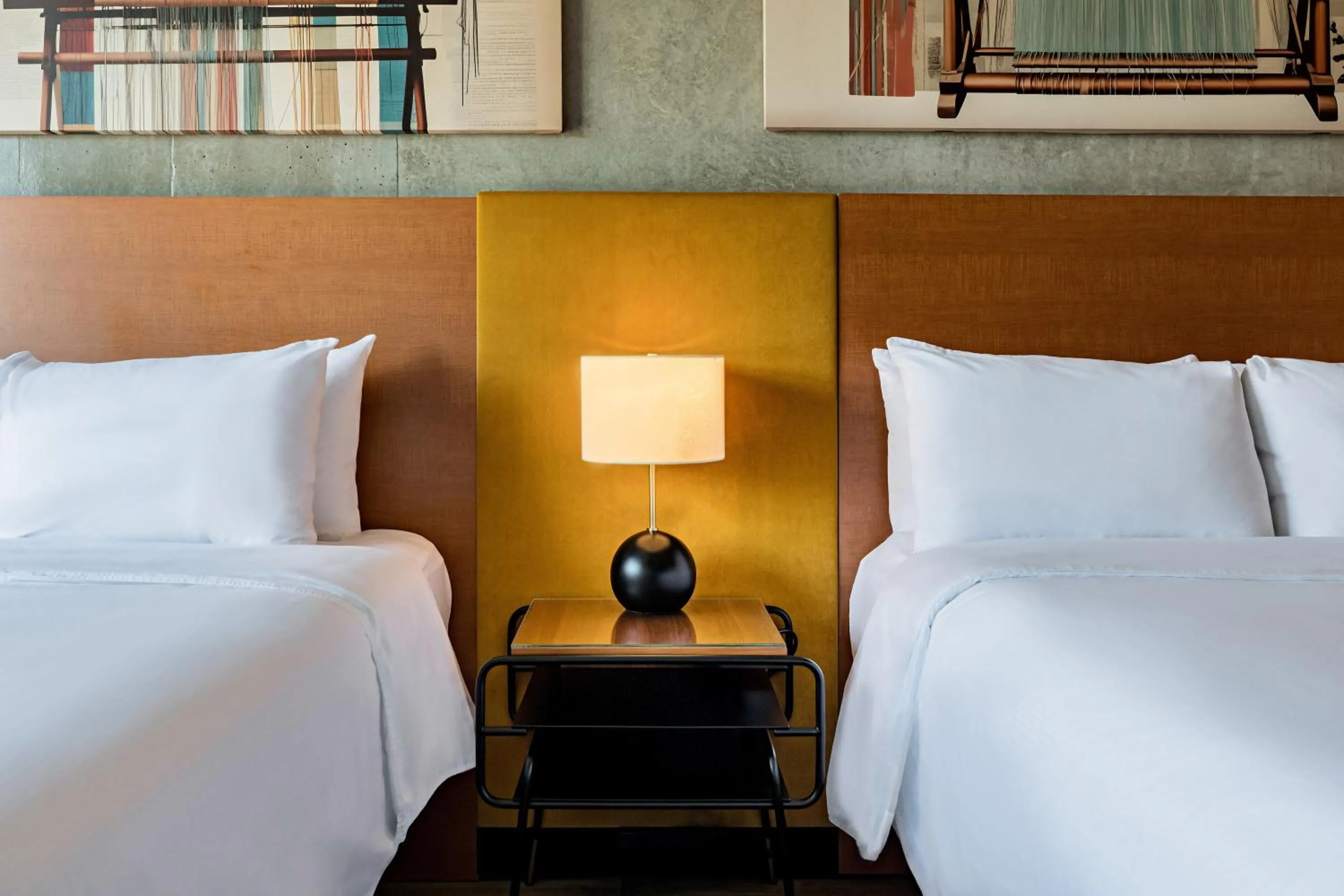 Bed in The LOOM Hotel, Tapestry Collection by Hilton