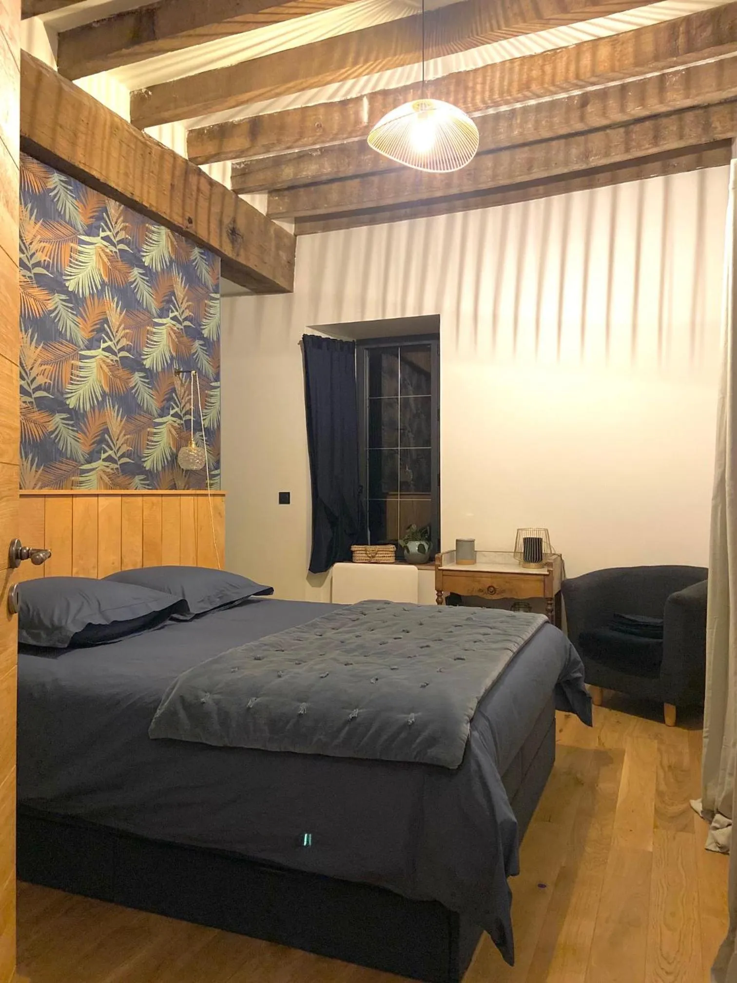 Bed in Domaine de la Bigottière, Chambres d'hôtes