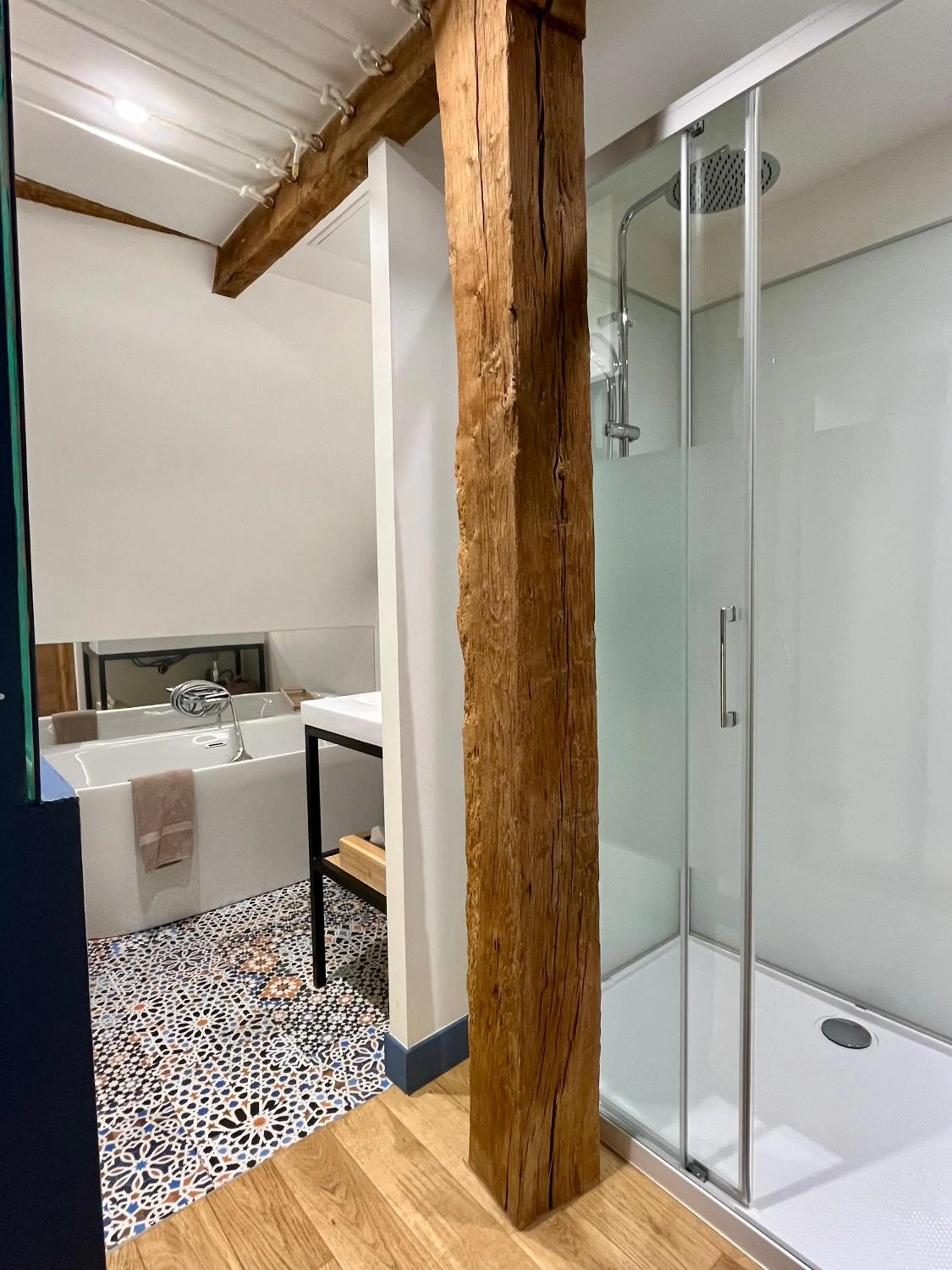 Bathroom in Domaine de la Bigottière, Chambres d'hôtes