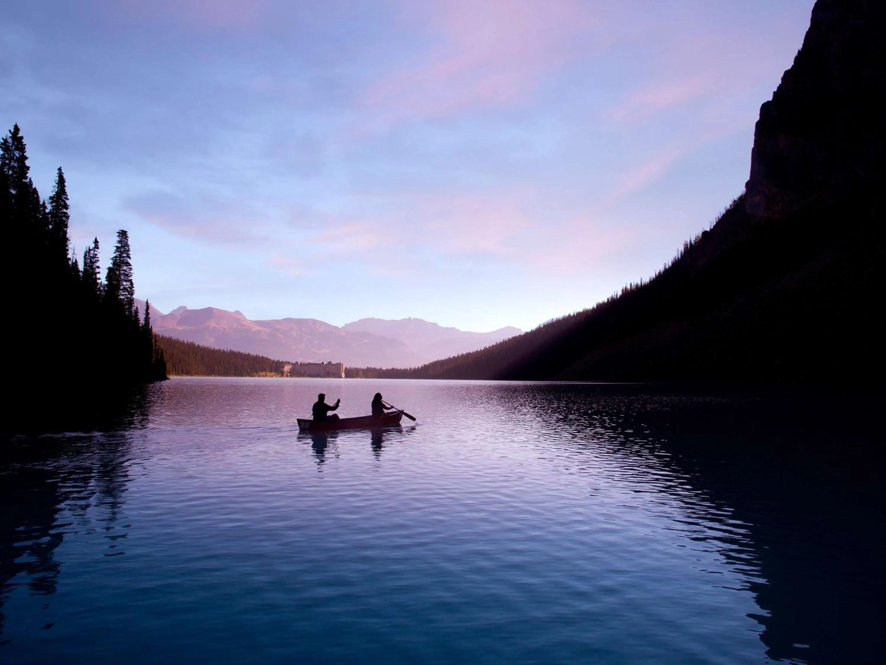 Property building in Fairmont Château Lake Louise