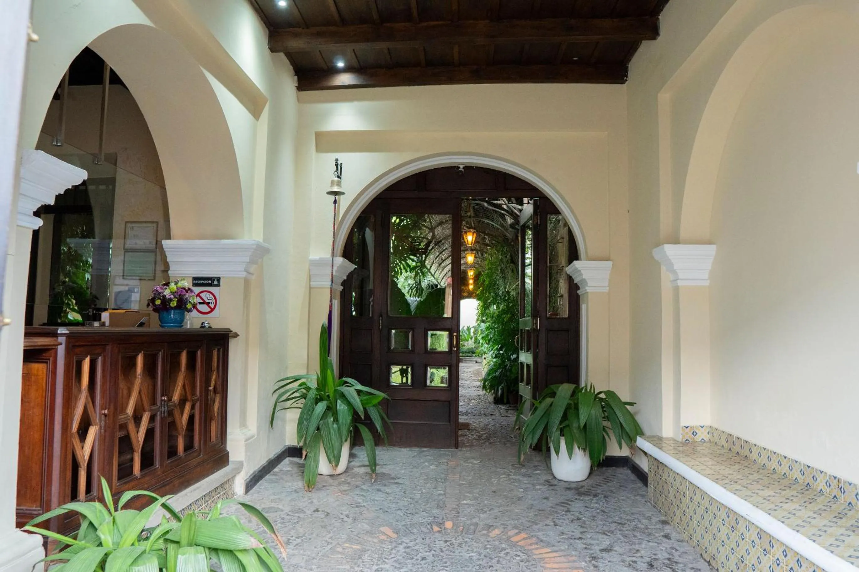 Facade/entrance in Casa Noble Hotel