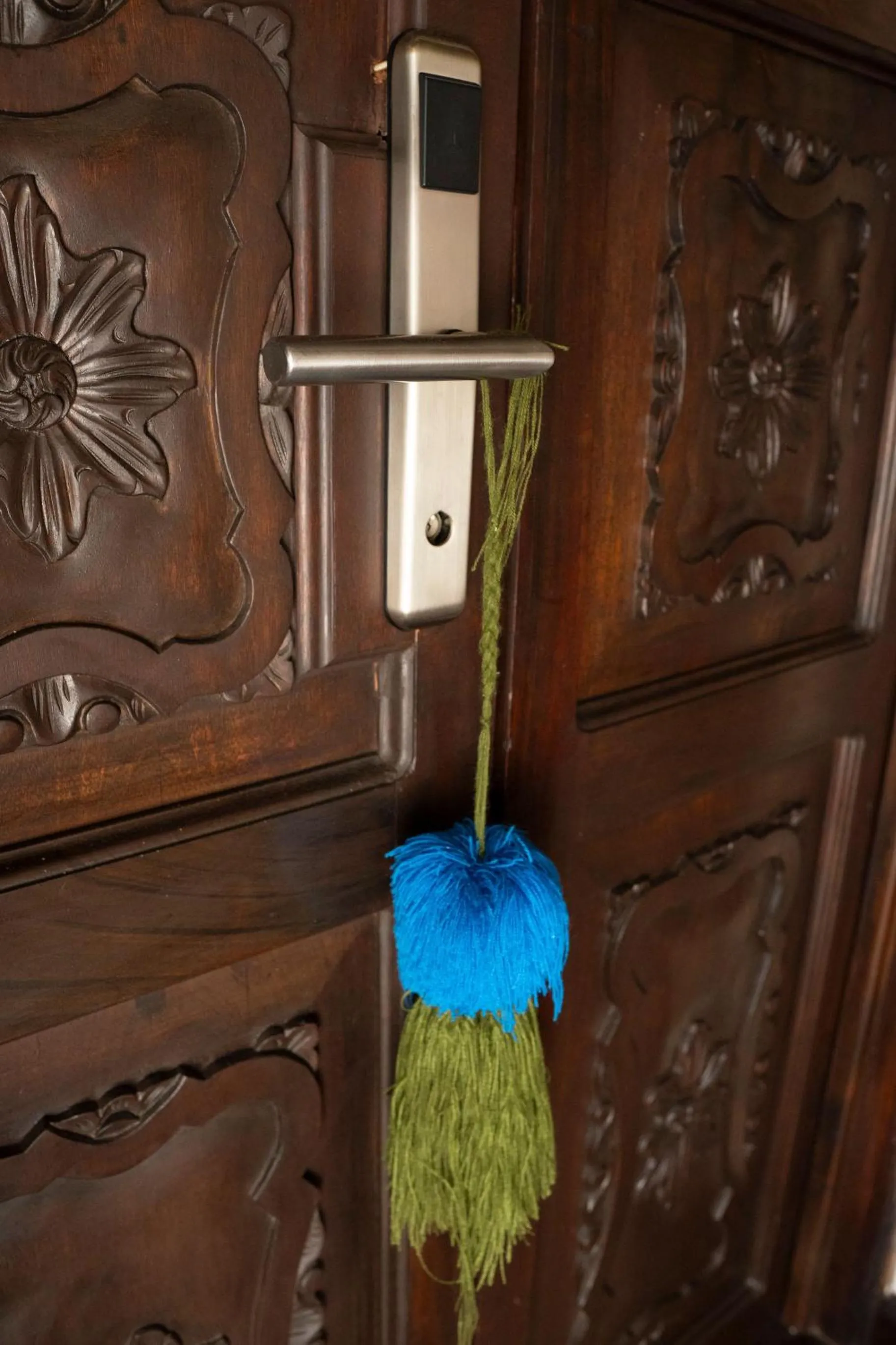 Decorative detail in Casa Noble Hotel