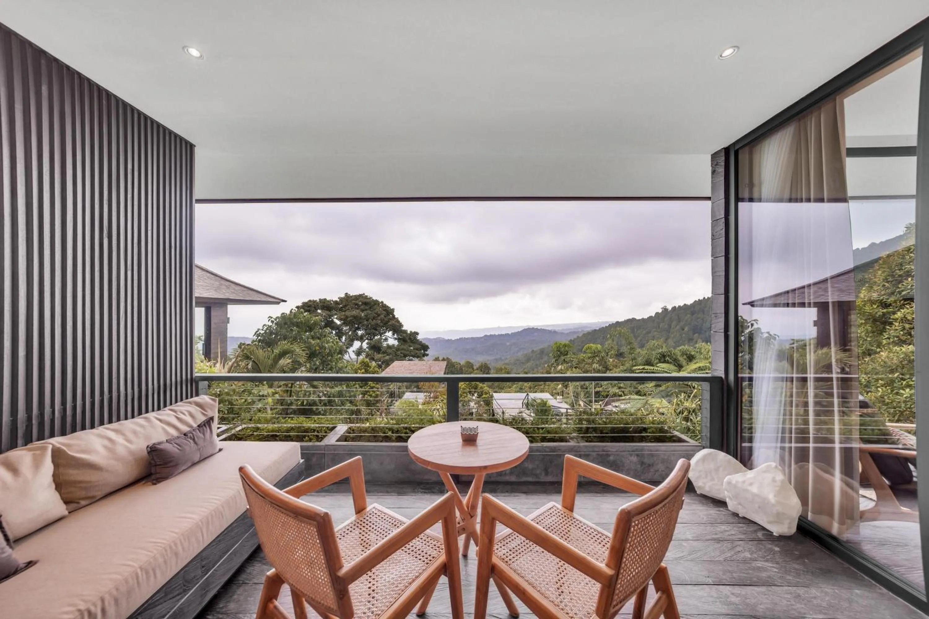 Balcony/Terrace in Munduk Cabins