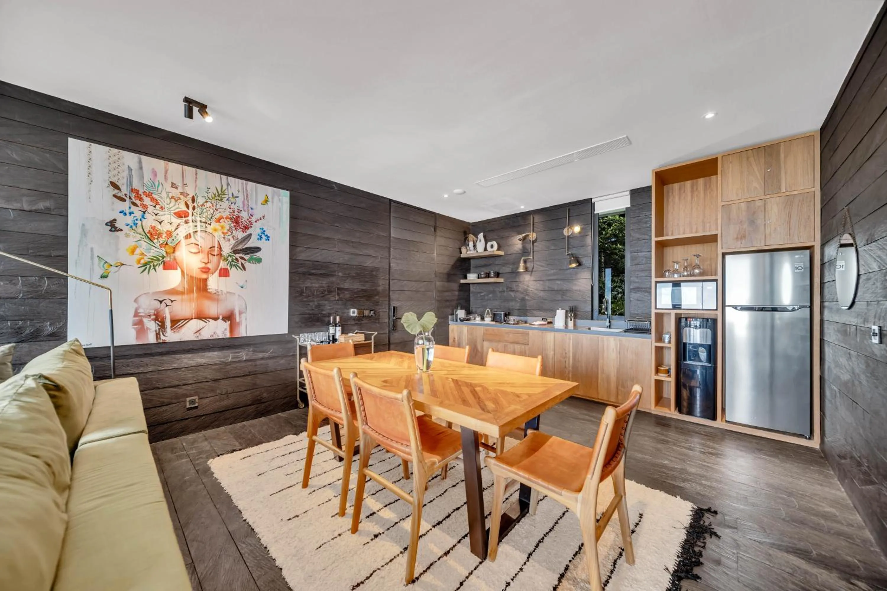 Kitchen or kitchenette in Munduk Cabins