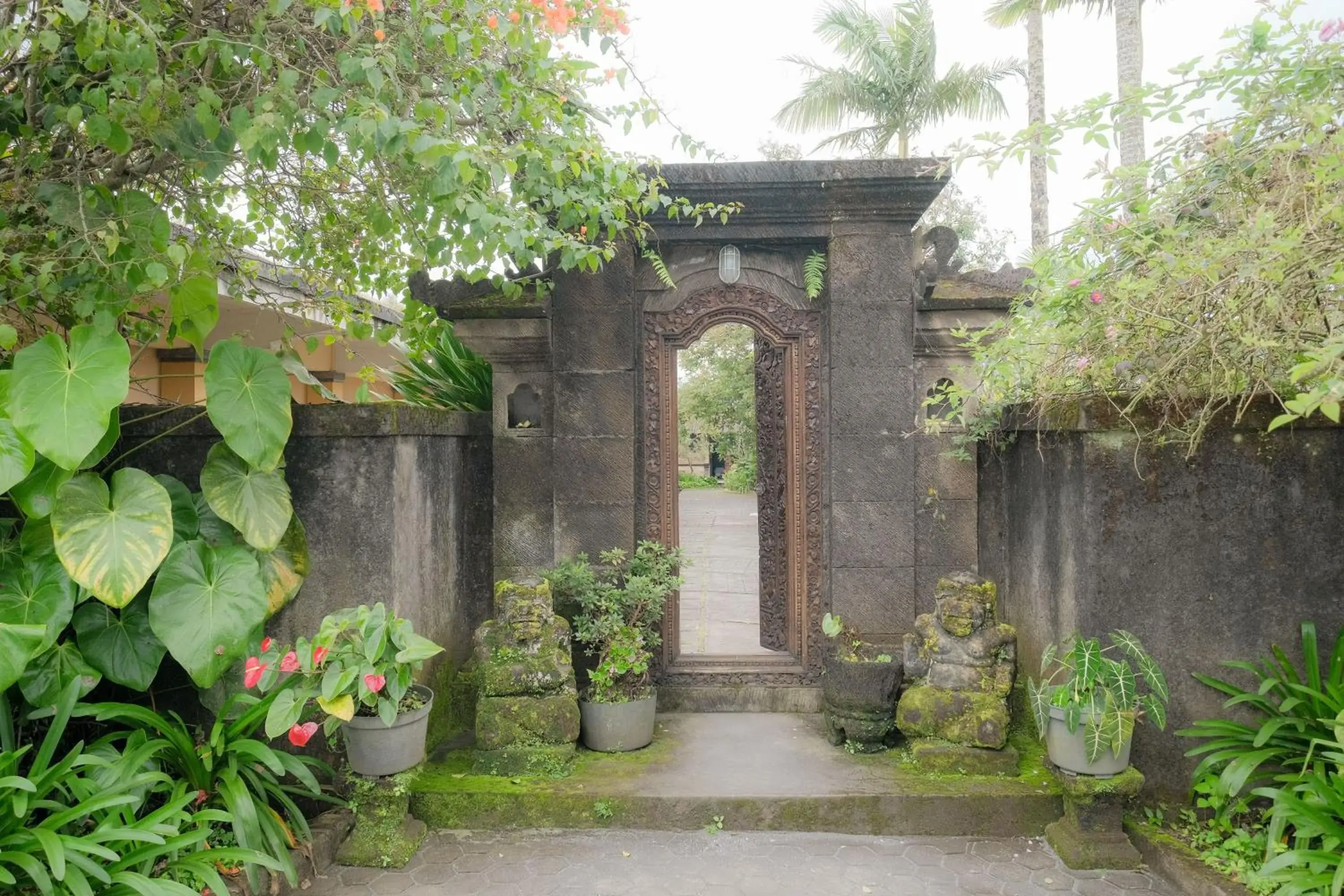 Facade/entrance in Pelangi Homestay Bedugul RedPartner Facade/entrance in Pelangi Homestay Bedugul RedPartner
