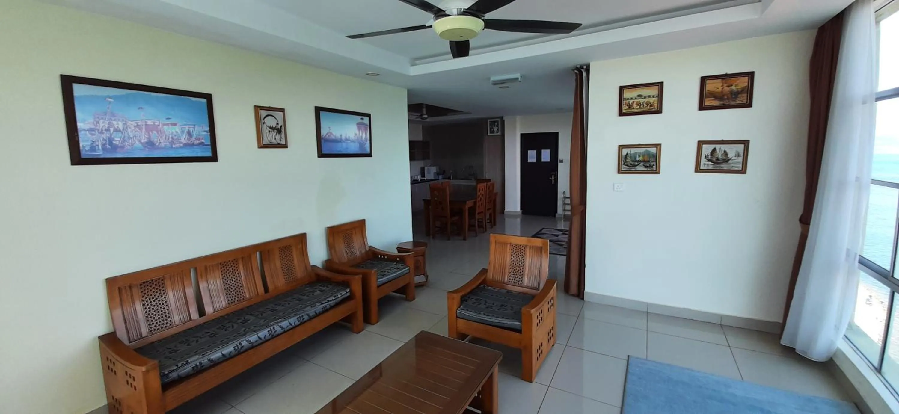 Living room in Sipadan Inn Service Apartments Semporna
