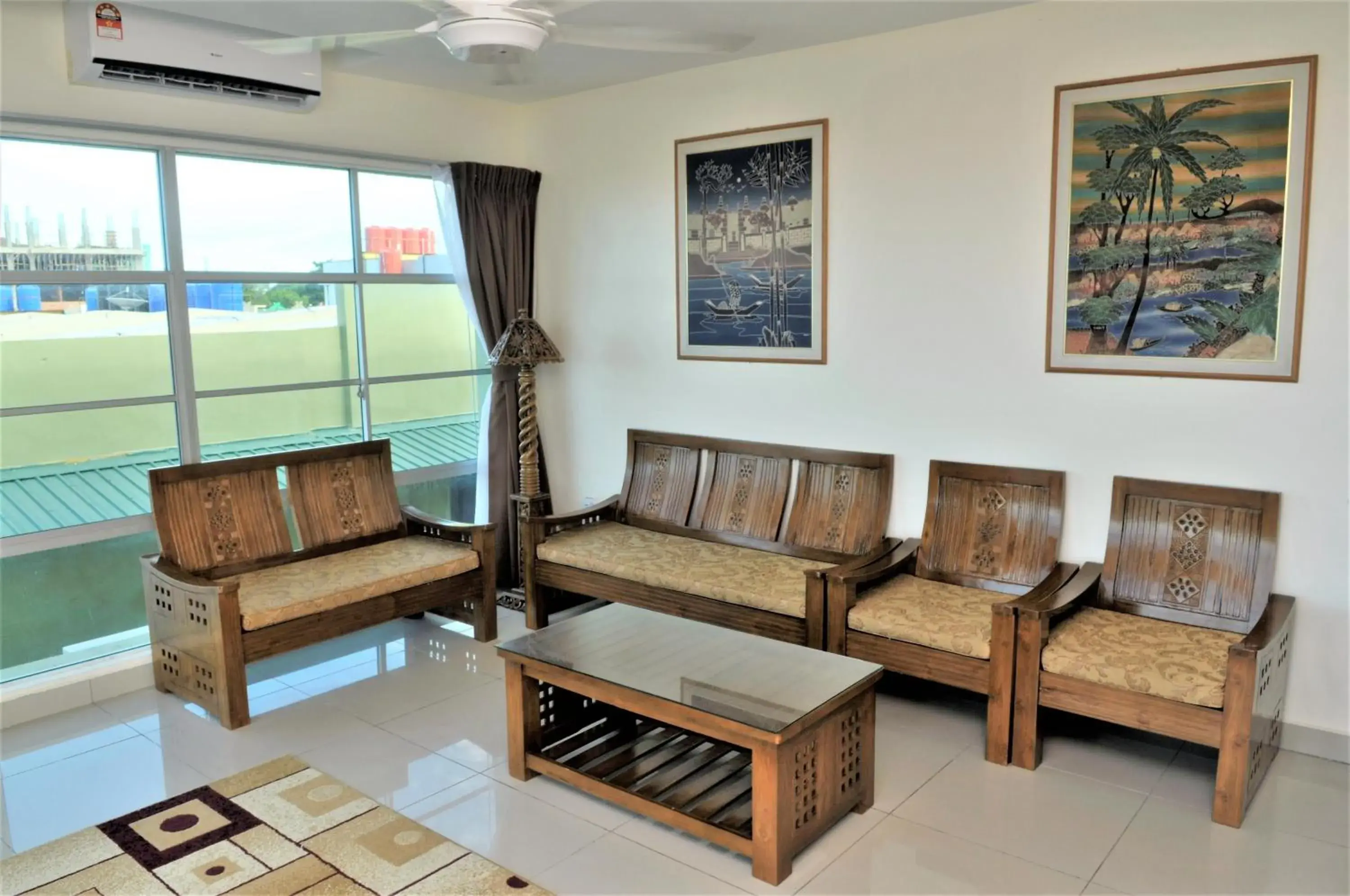 Living room in Sipadan Inn Service Apartments Semporna Living room in Sipadan Inn Service Apartments Semporna