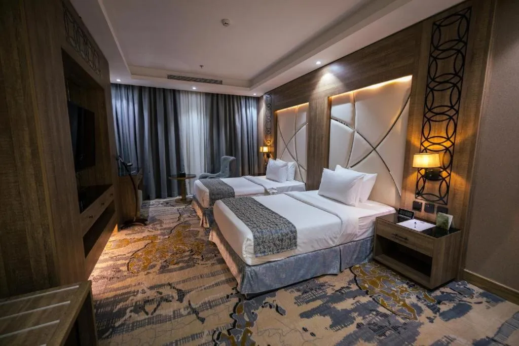 Bed in Mirnian Hotel