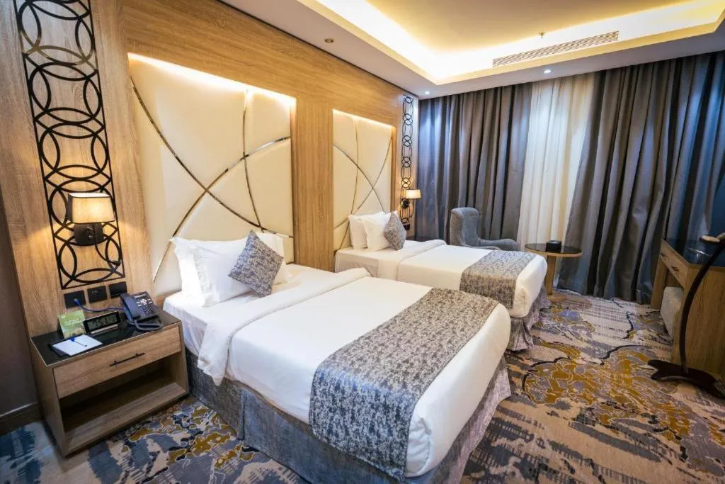 Bed in Mirnian Hotel