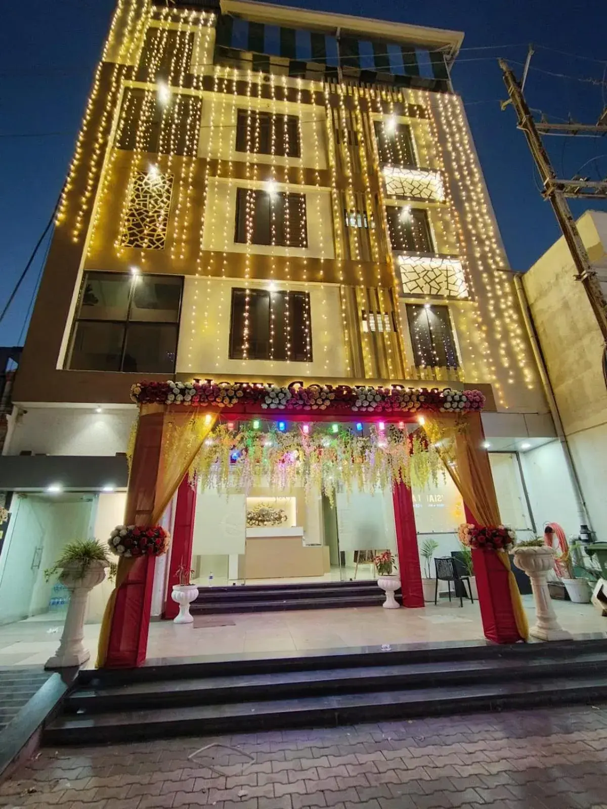 Property building in Hotel Golden Bliss Property building in Hotel Golden Bliss