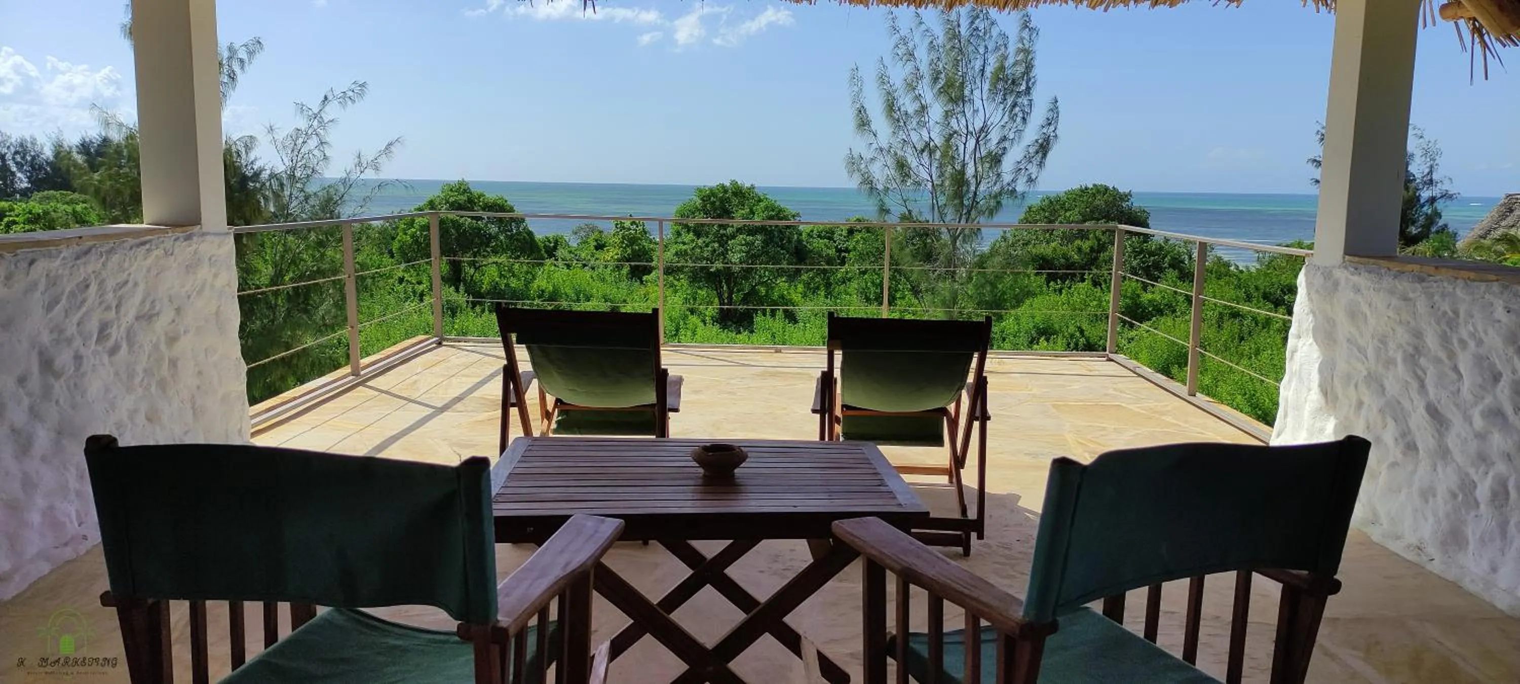 Balcony/Terrace in Amani Villas Nature Retreat