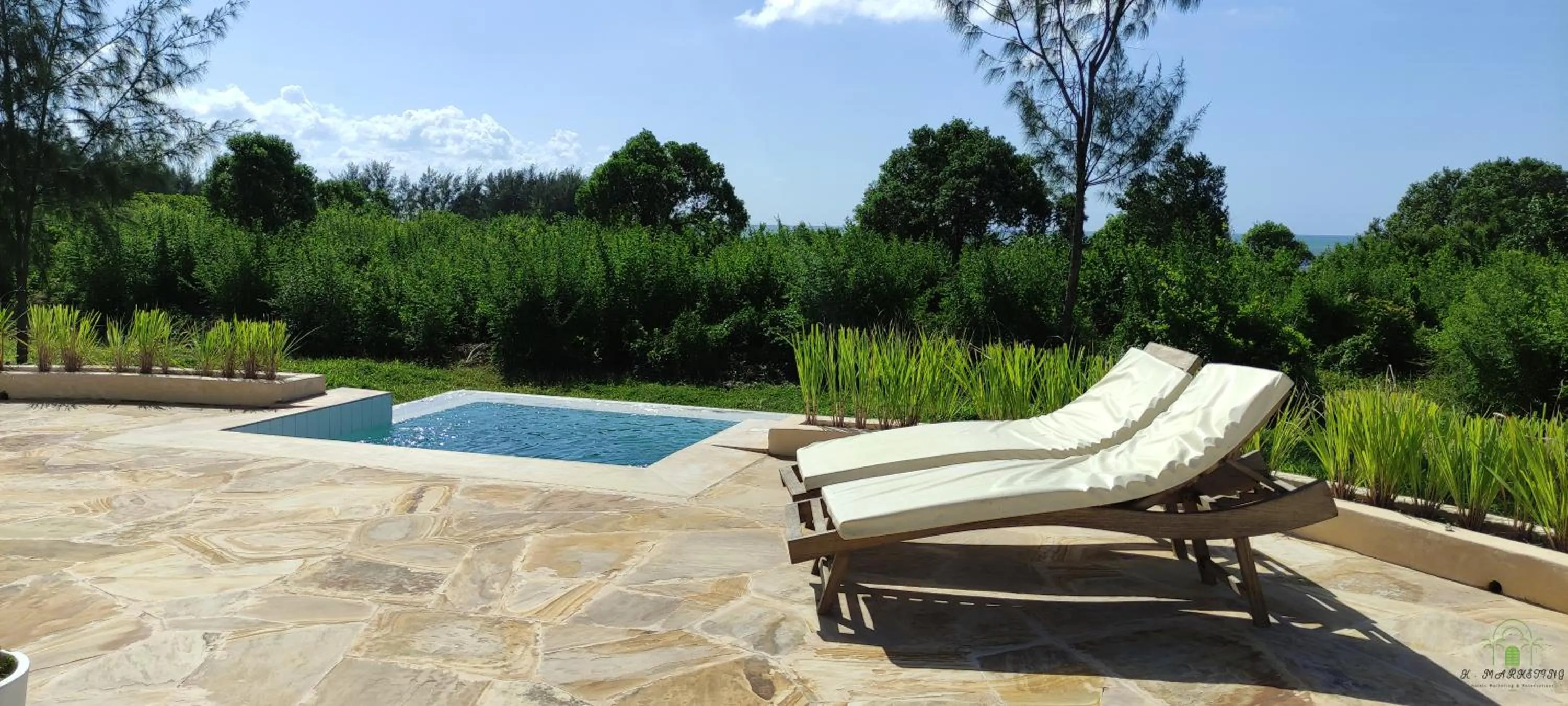 Patio in Amani Villas Nature Retreat