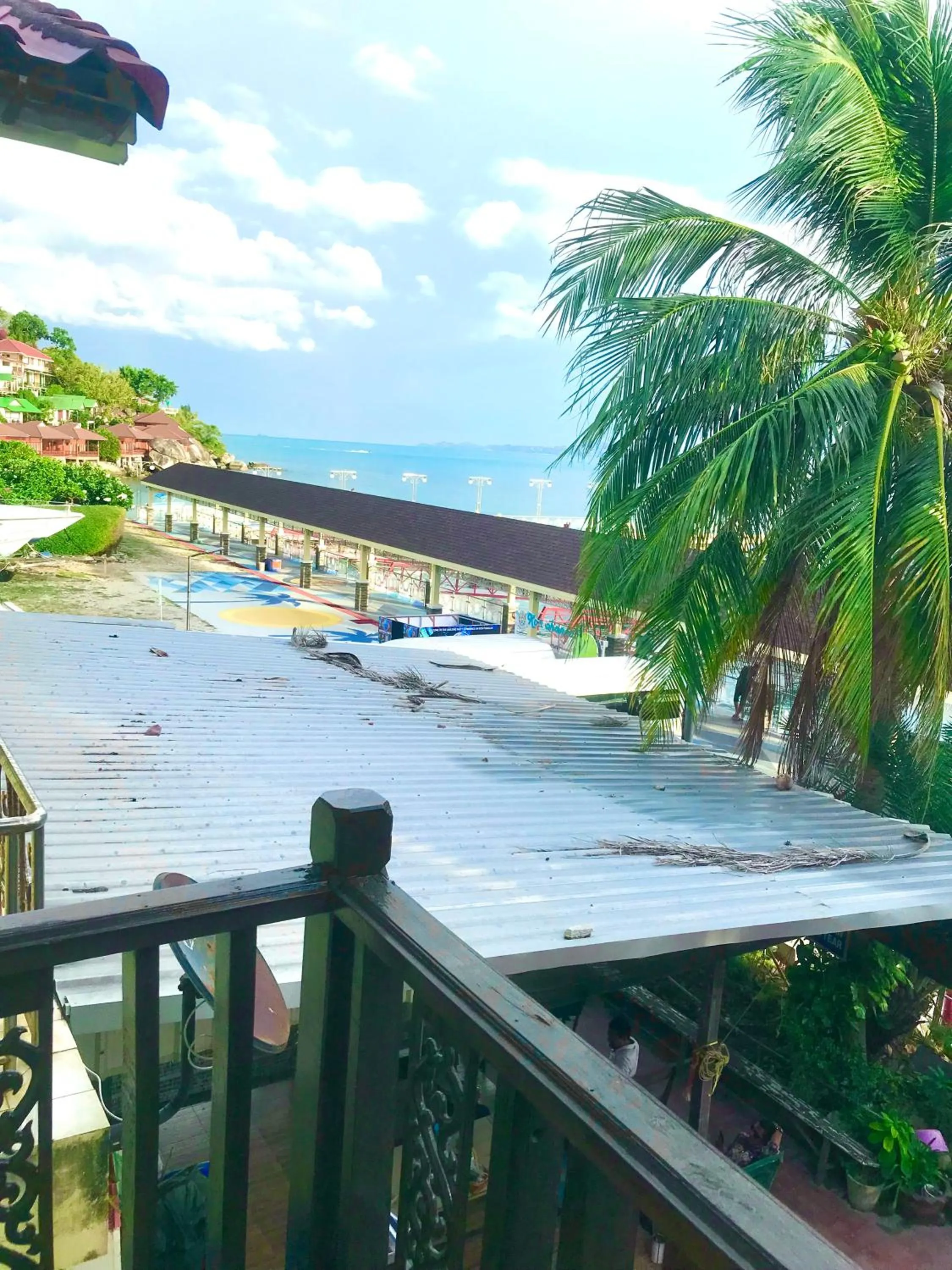 Sea view in Family House Resort, Haad Rin