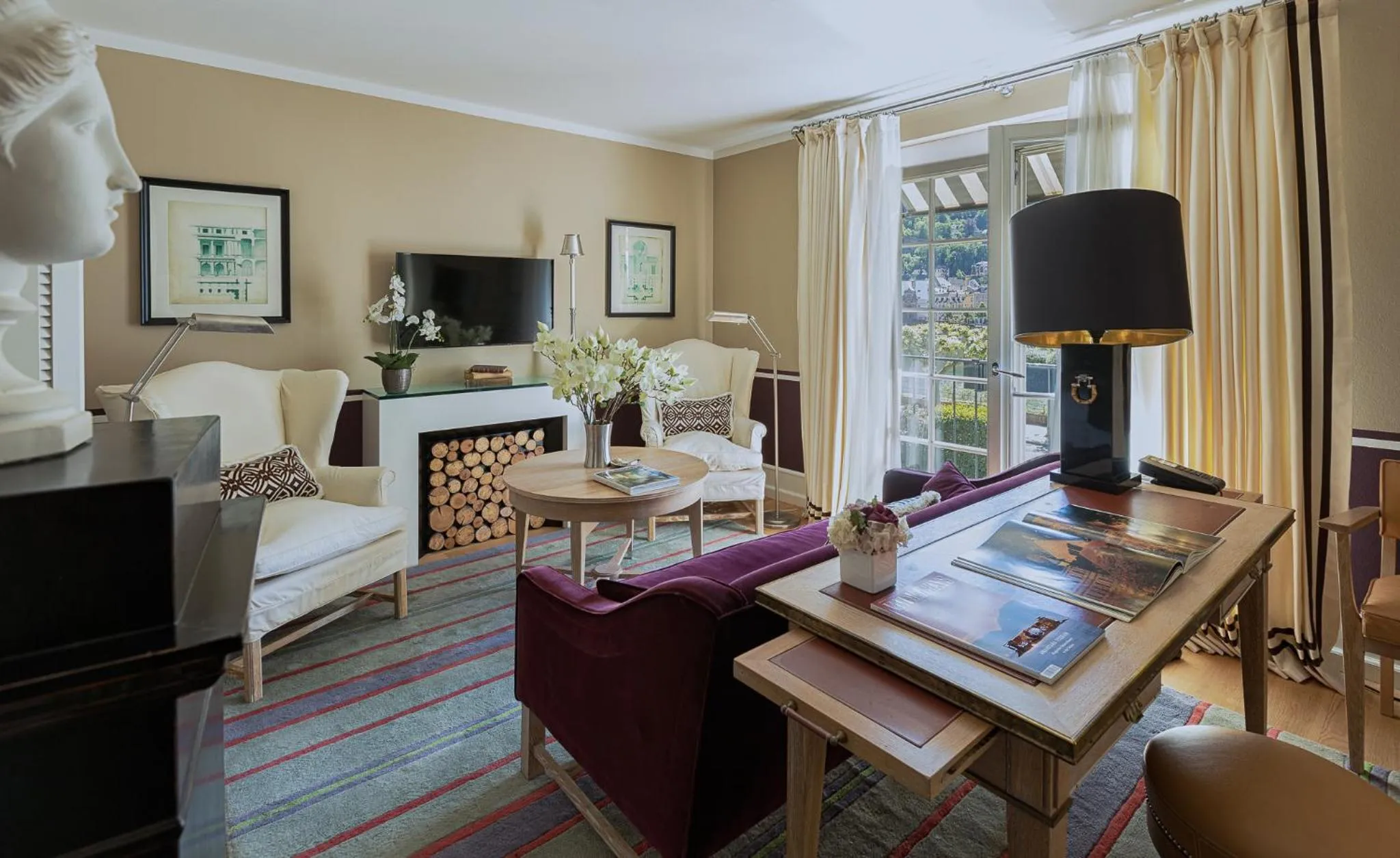 Living room in House of Hütter- Heidelberg Suites Boutique