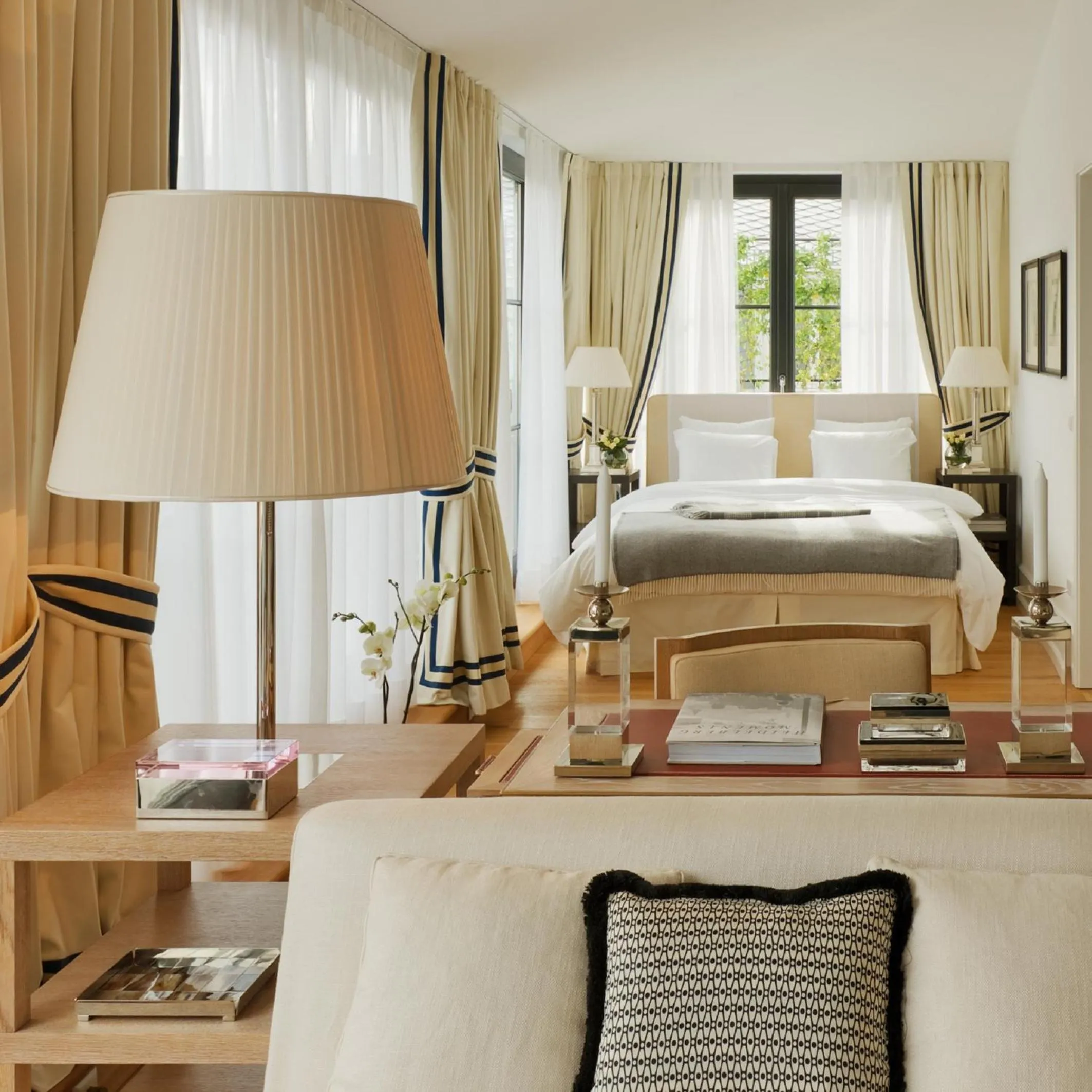 Bed in House of Hütter- Heidelberg Suites Boutique