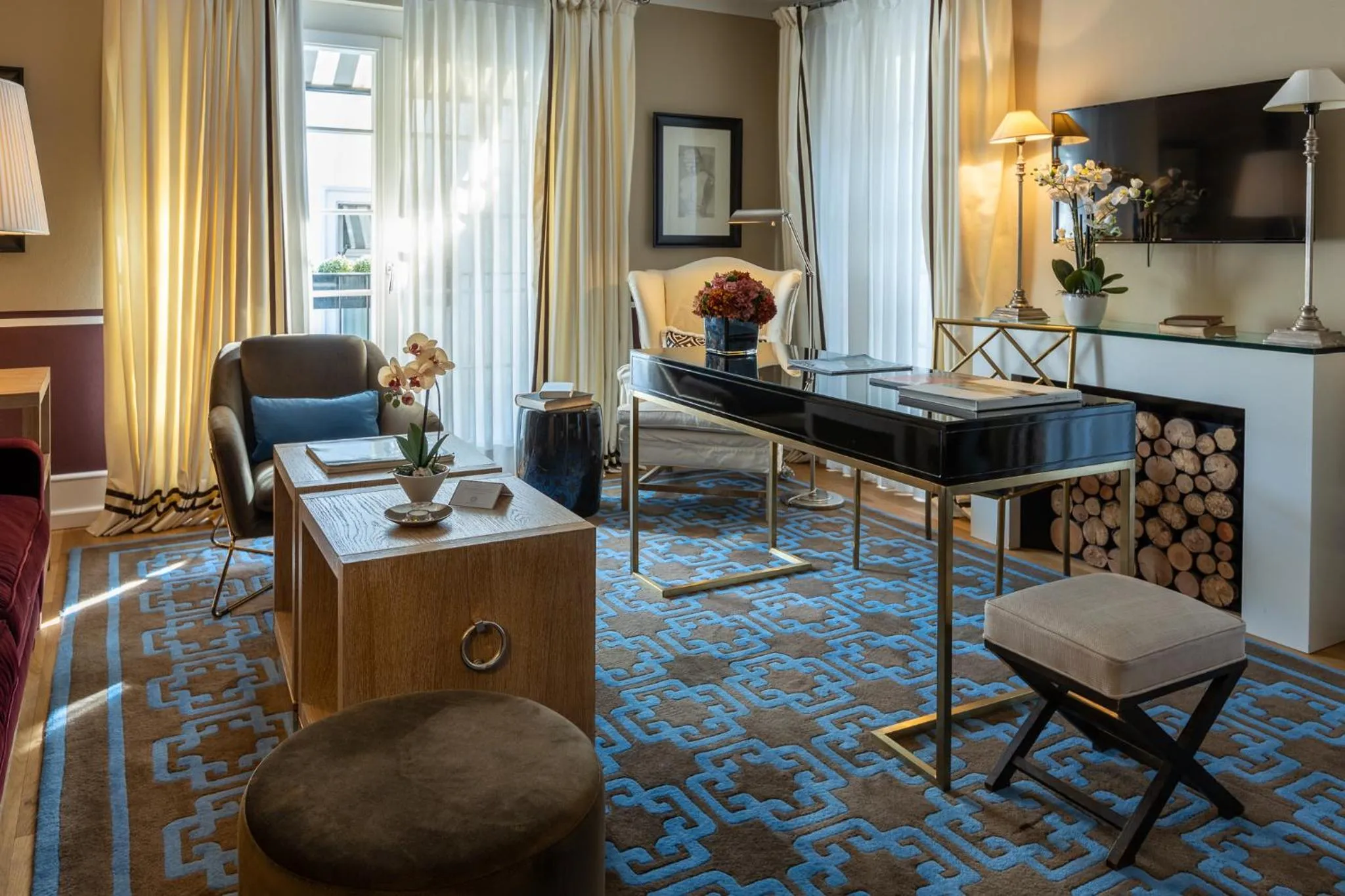 Living room in House of Hütter- Heidelberg Suites Boutique