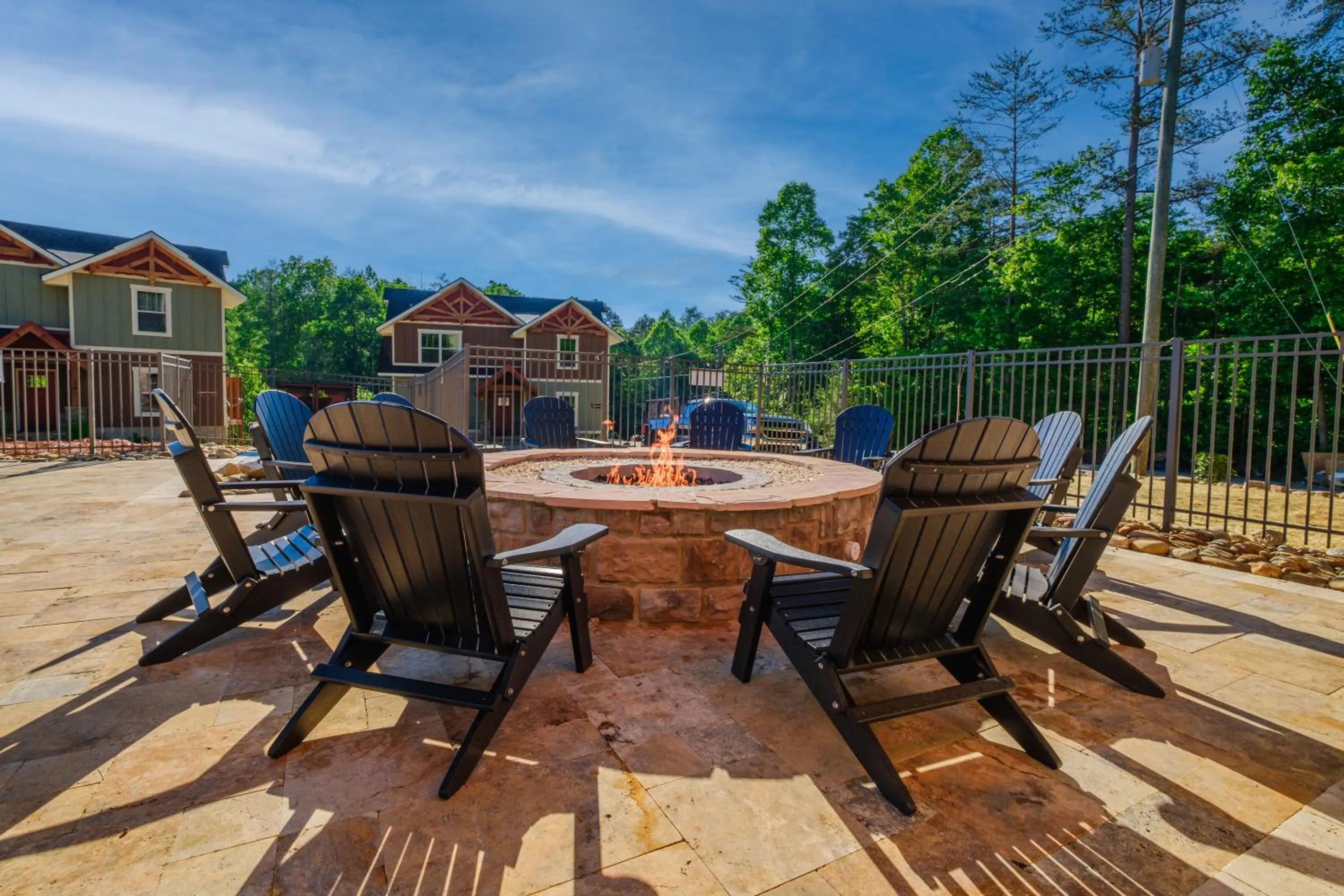 Mountain Sunrise Pool Cottage chalet