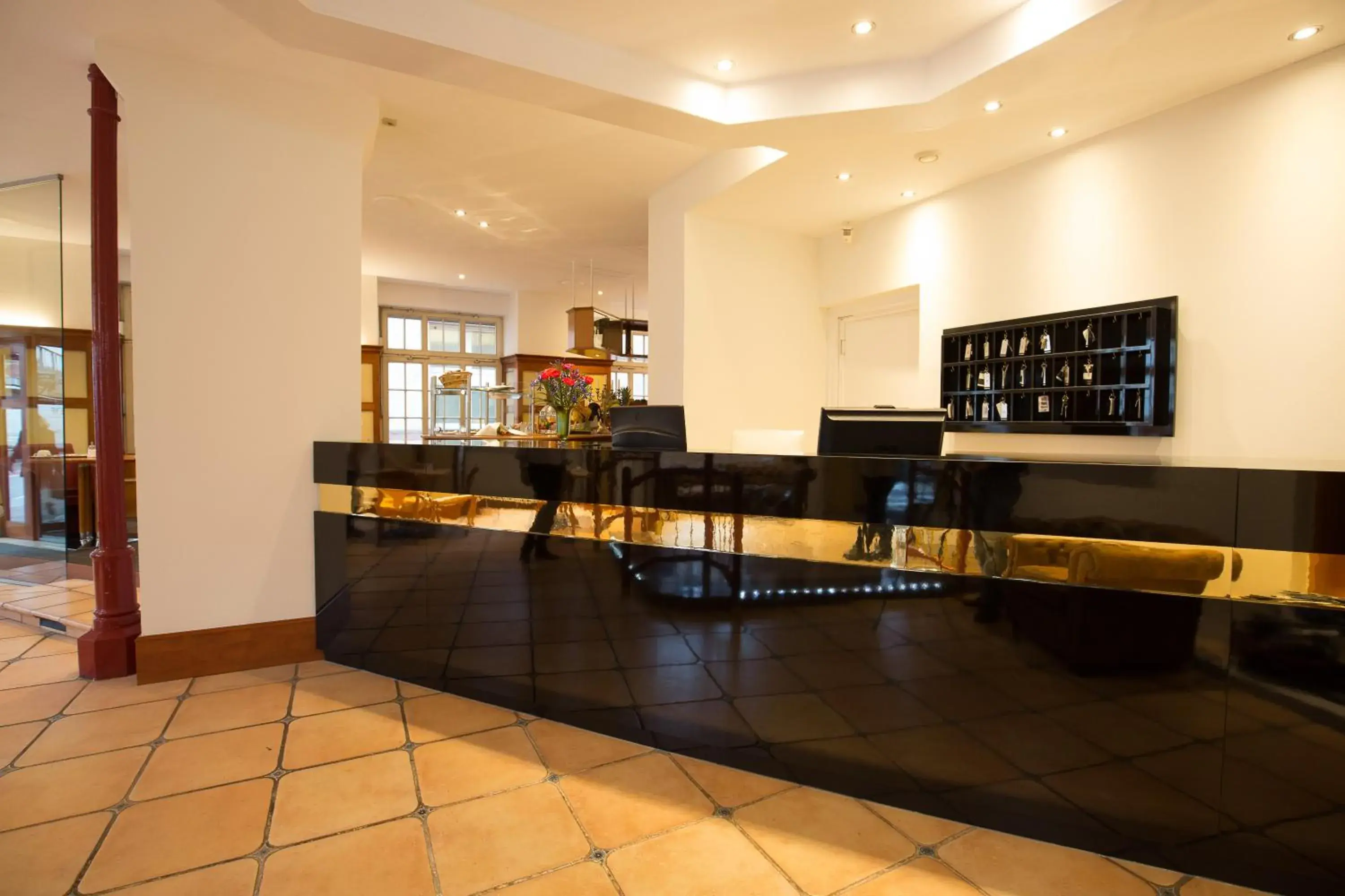 Lobby or reception in Hotel Heidelberger Hof Lobby or reception in Hotel Heidelberger Hof