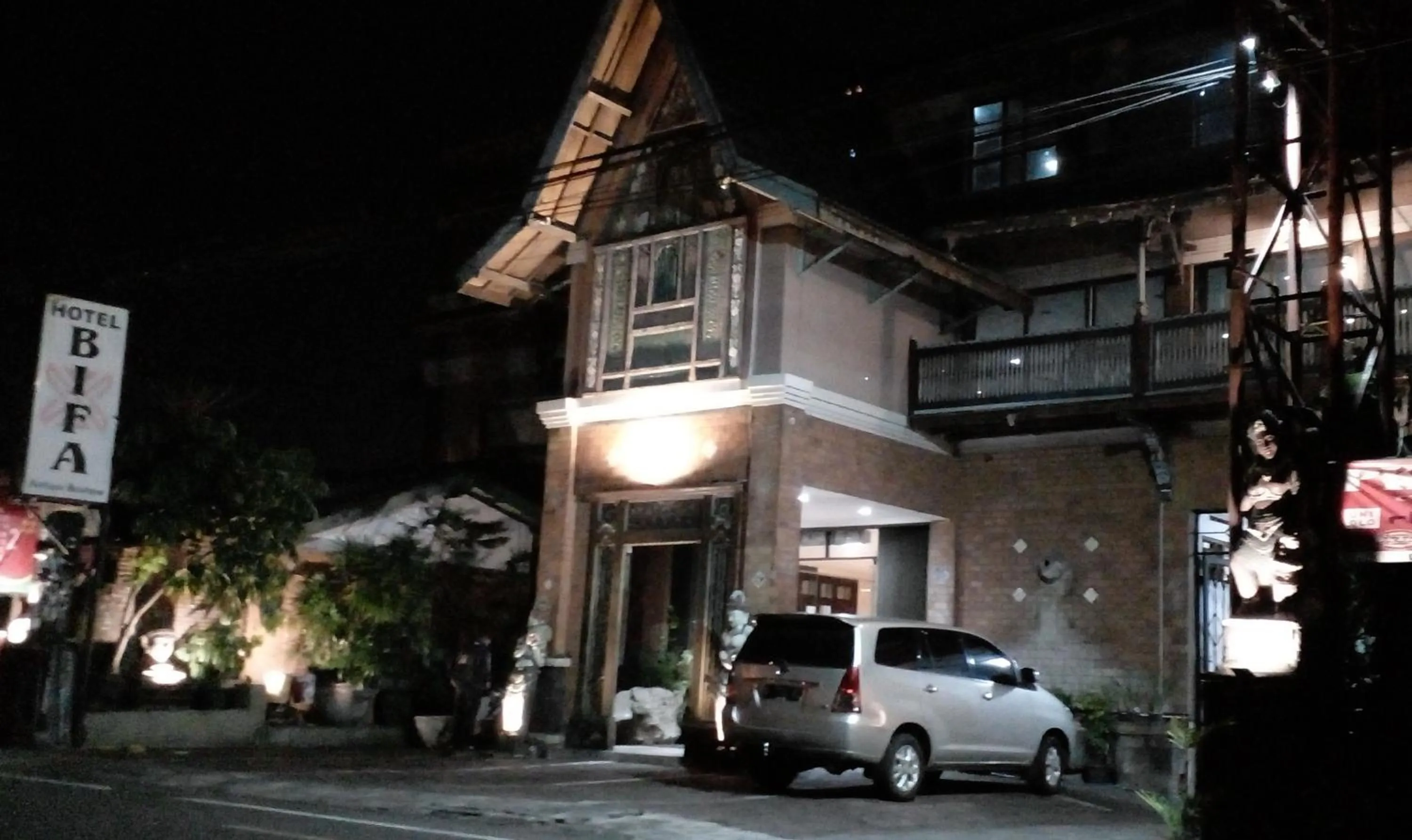 Facade/entrance in Hotel Bifa Yogyakarta