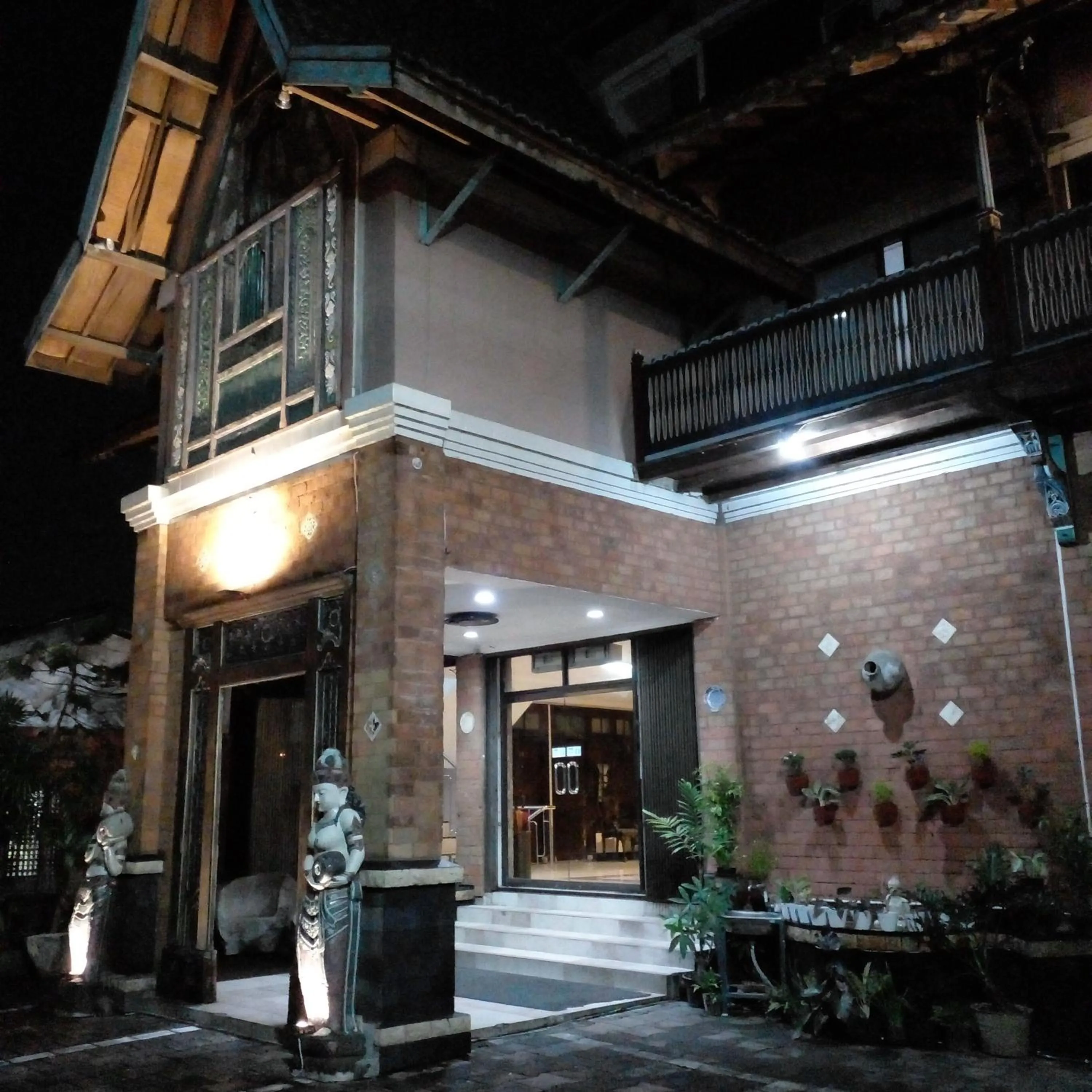 Facade/entrance in Hotel Bifa Yogyakarta