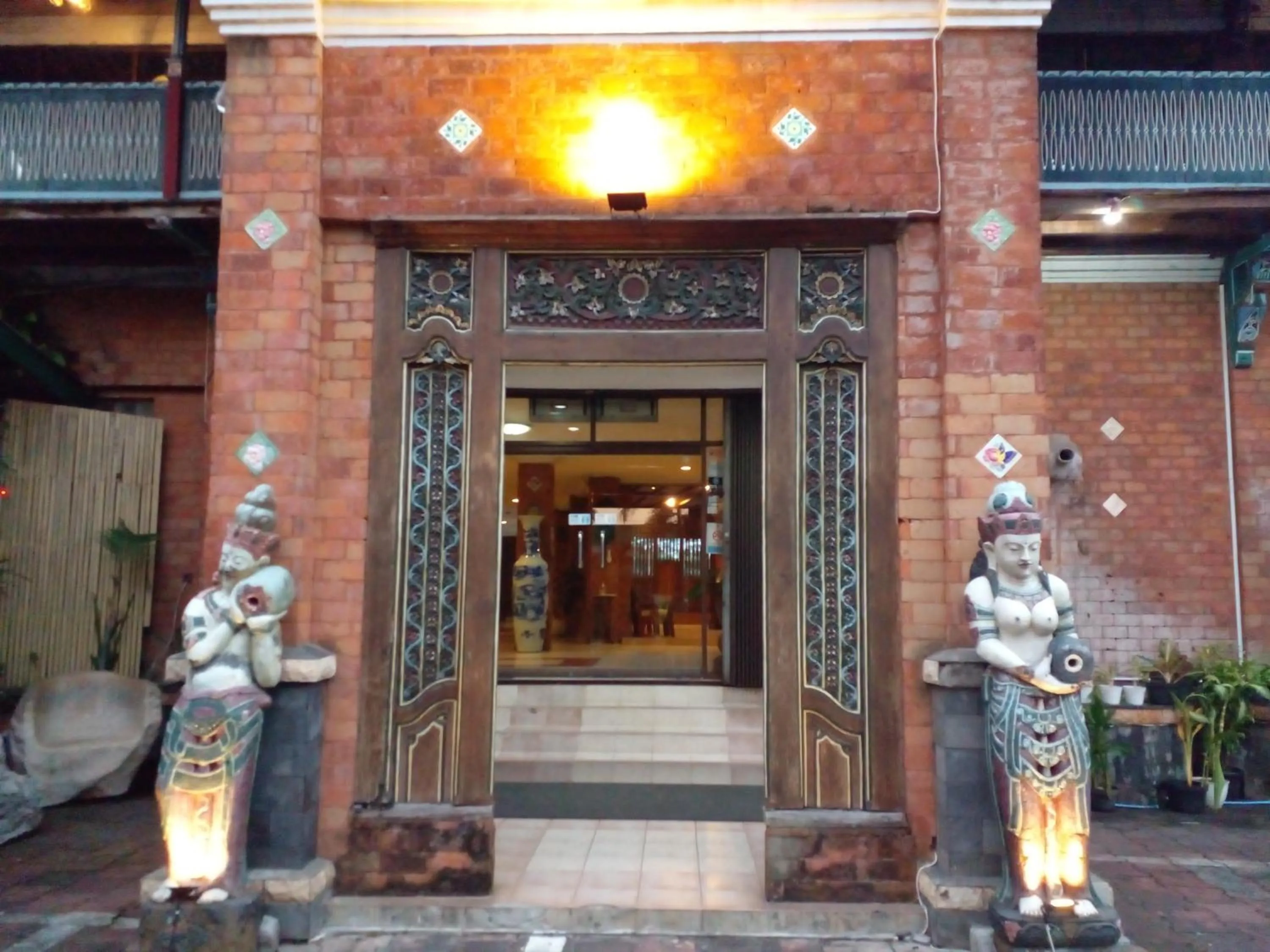 Facade/entrance in Hotel Bifa Yogyakarta