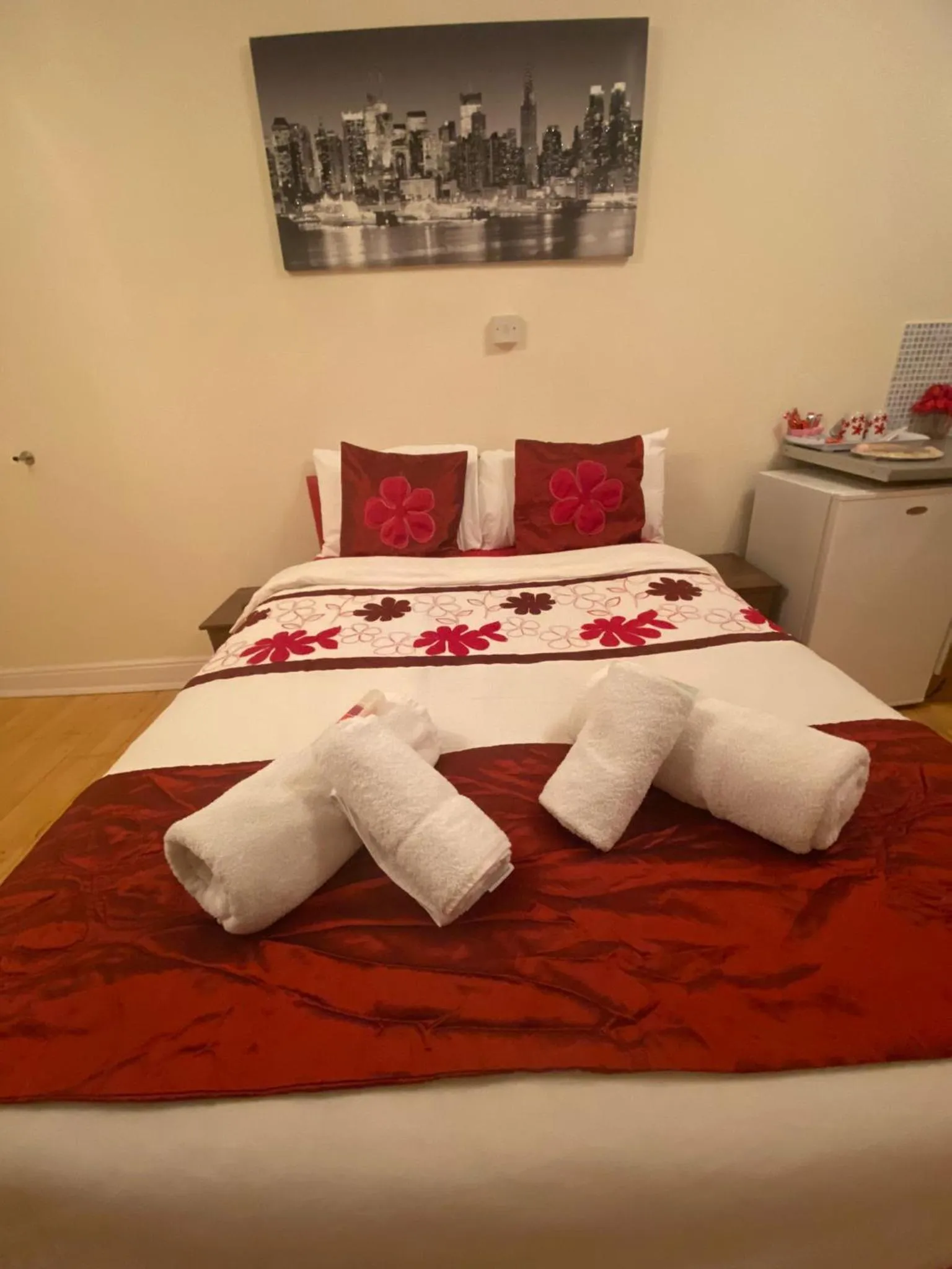 Bed in Mellory hotel